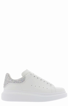 Alexander McQueen Oversized Glitter Sneakers