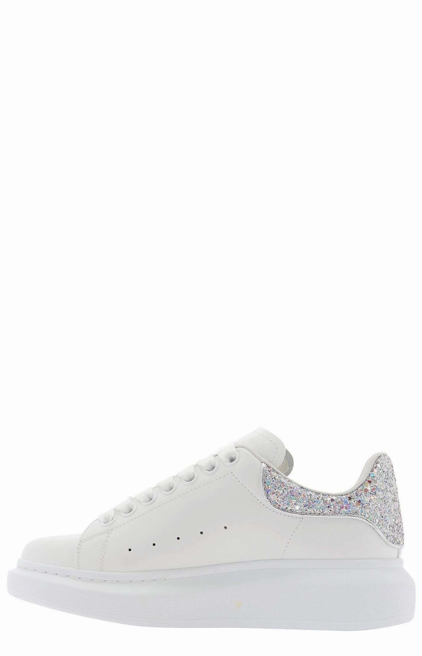 Alexander McQueen Oversized Glitter Sneakers