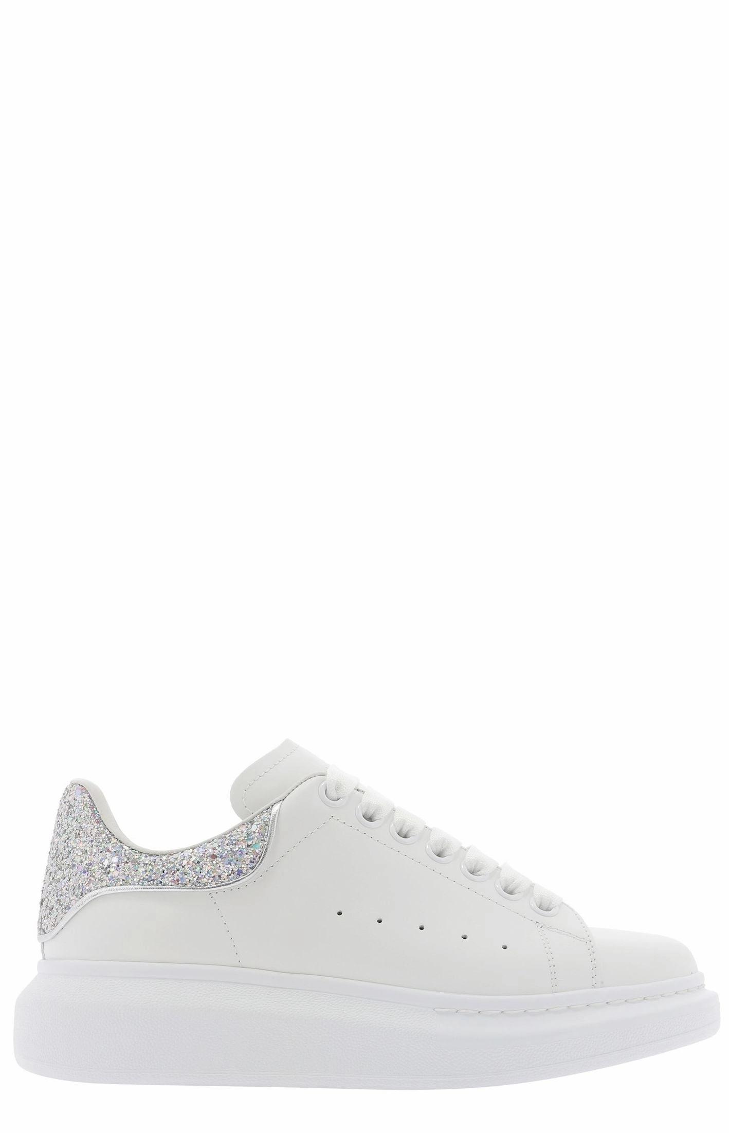 Alexander McQueen Oversized Glitter Sneakers