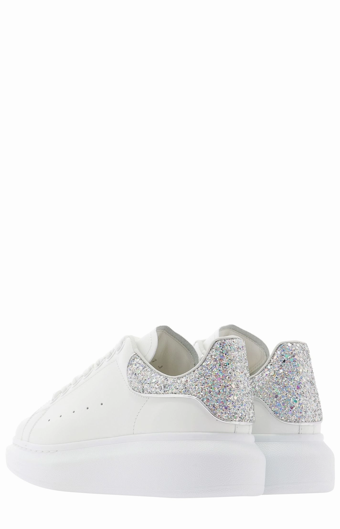 Alexander McQueen Oversized Glitter Sneakers