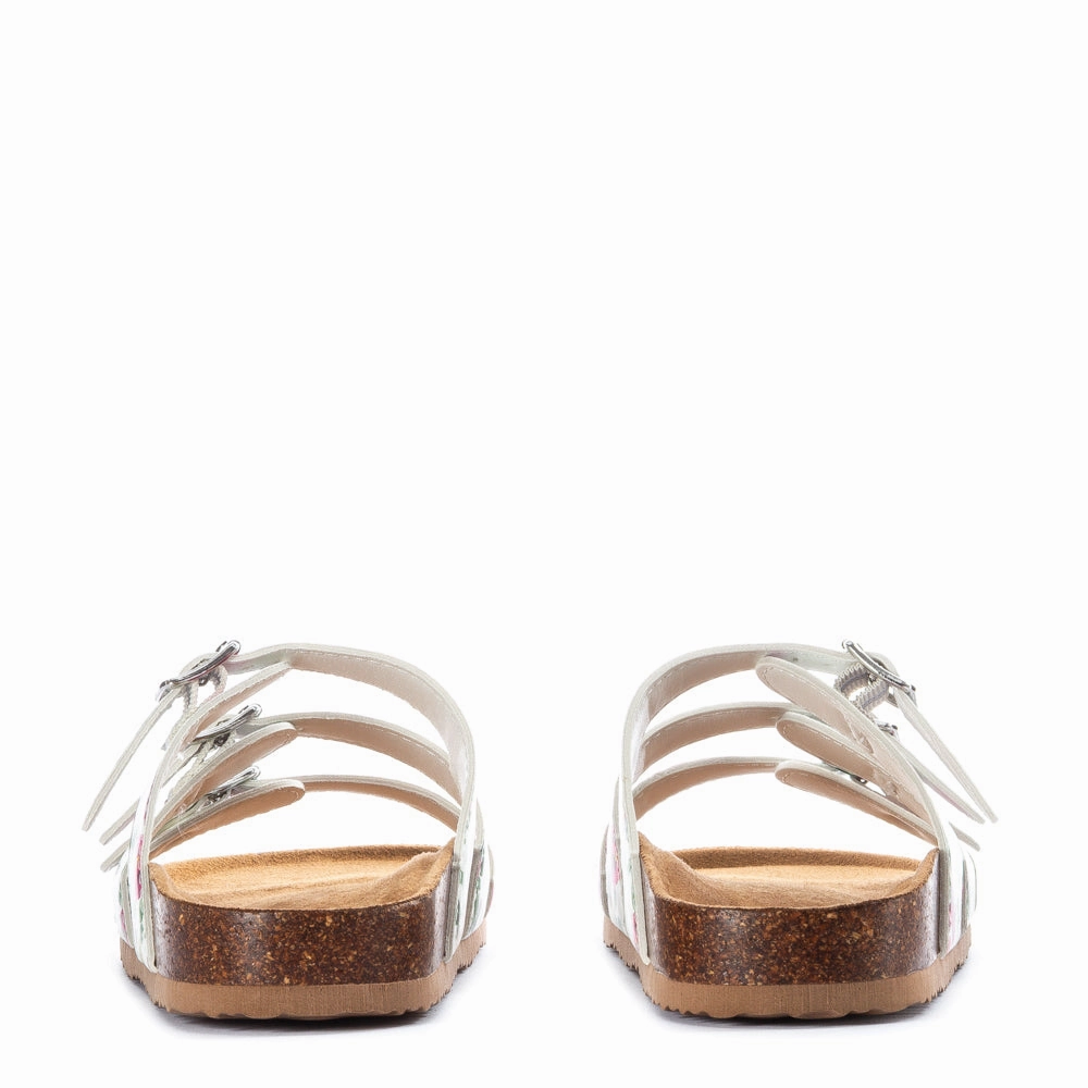 Boulder Footbed Slide - Womens