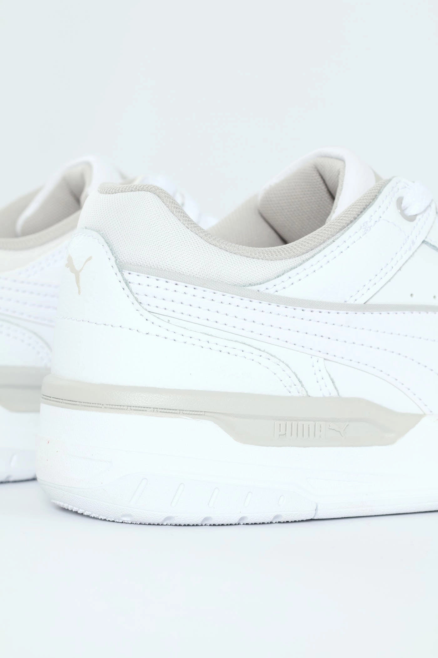 Boys Rebound Retro Jr Sneaker - White
