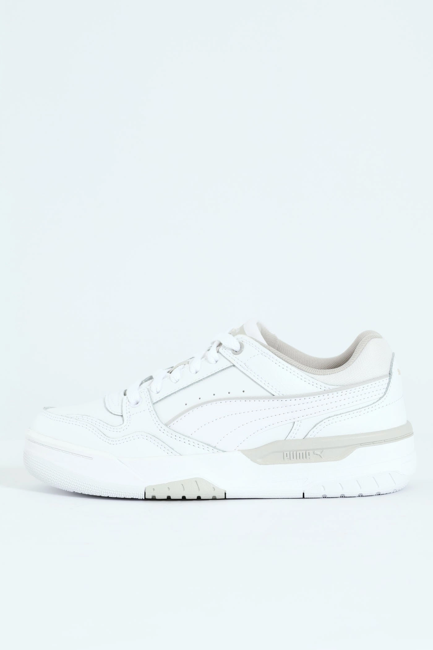Boys Rebound Retro Jr Sneaker - White