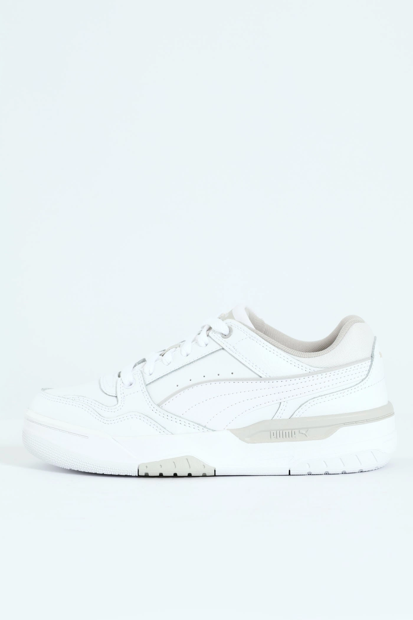 Boys Rebound Retro Jr Sneaker - White