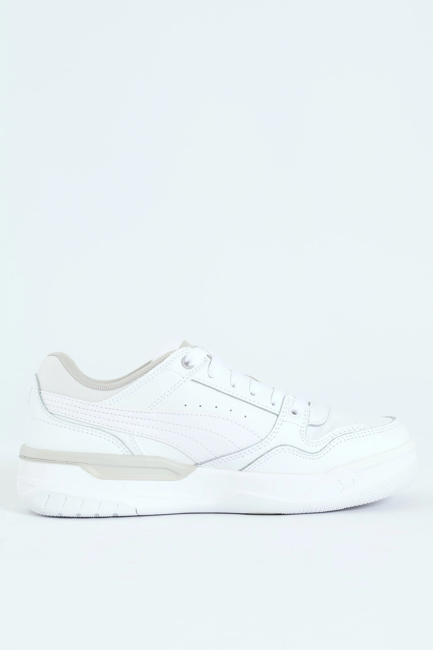 Boys Rebound Retro Jr Sneaker - White