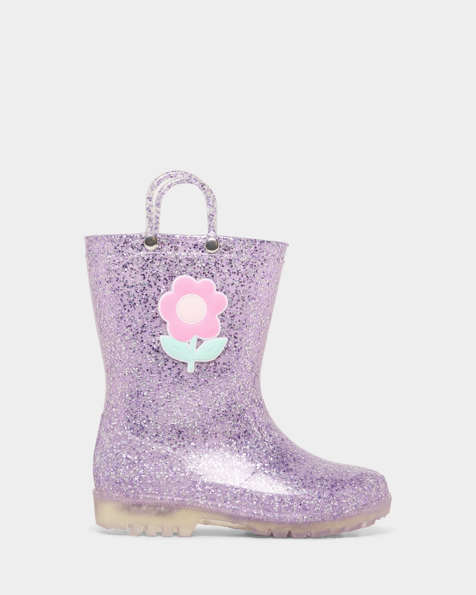 Calli Bloom Gumboot Lilac