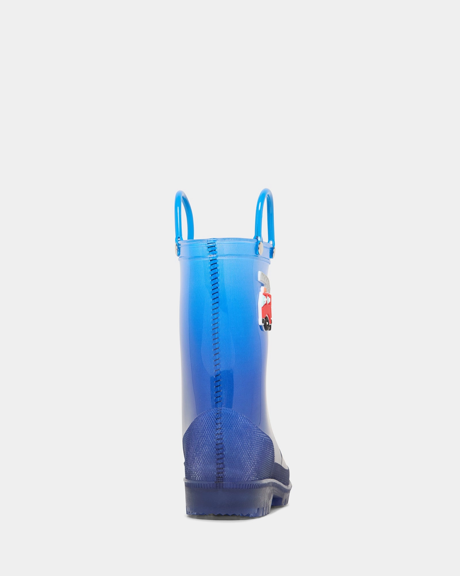 Charlie Blaze Gumboot Blue/Red