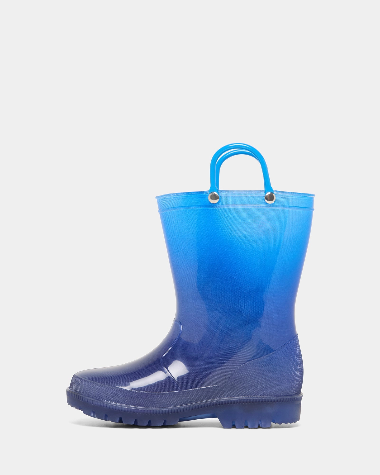 Charlie Blaze Gumboot Blue/Red