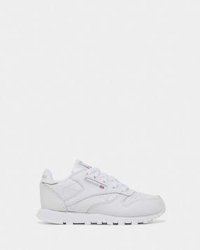 Classic Leather Shoes - Little Kids White-1