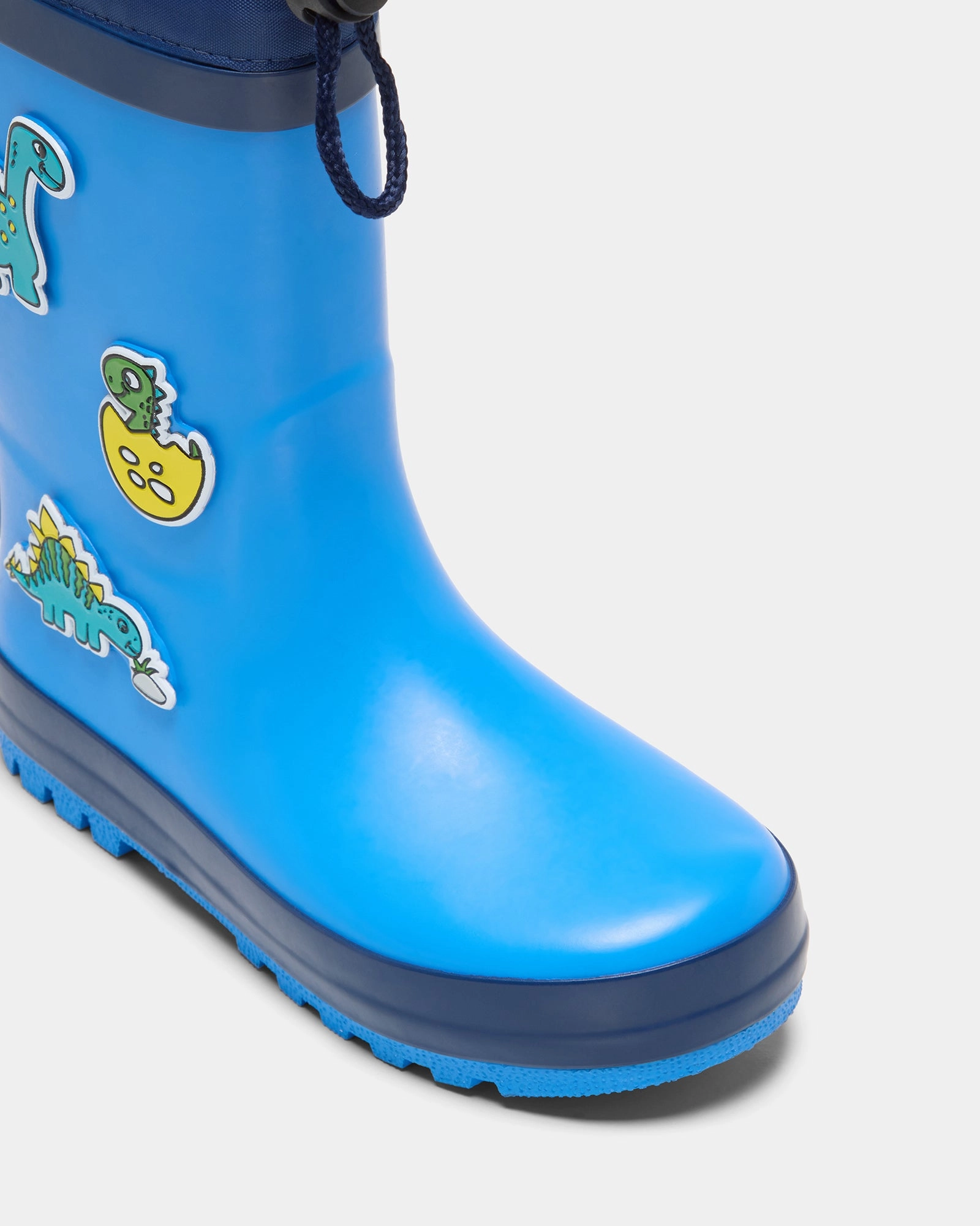 Dino Egg Gumboot Blue/Navy