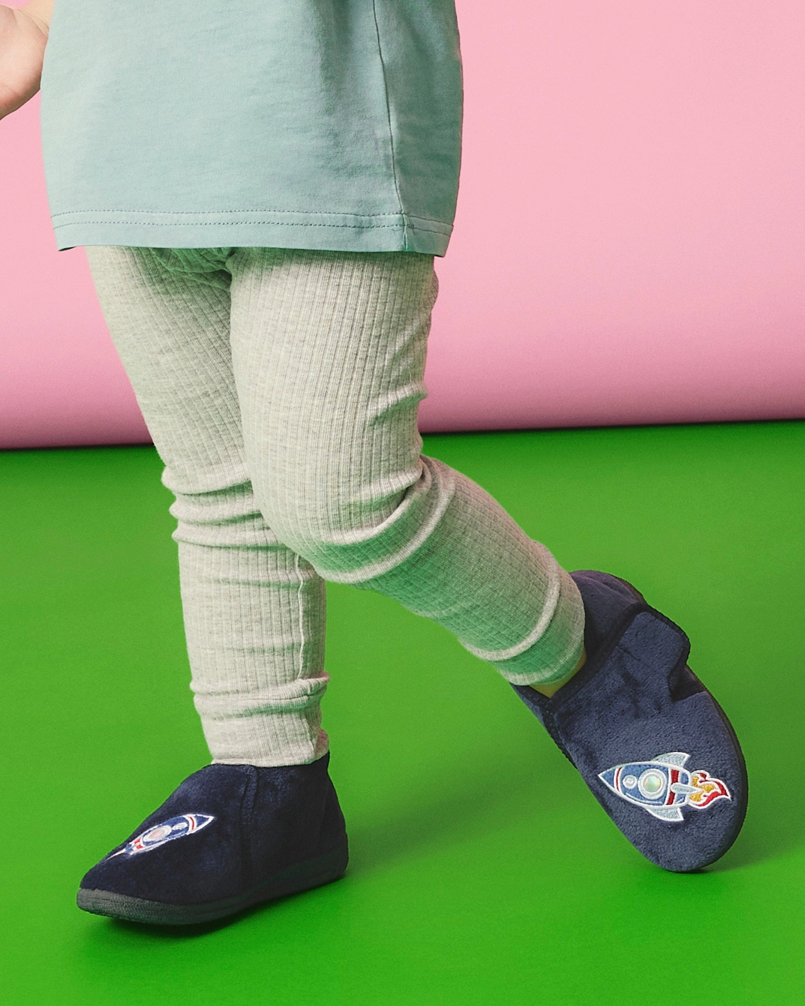 Galaxy Slippers Navy