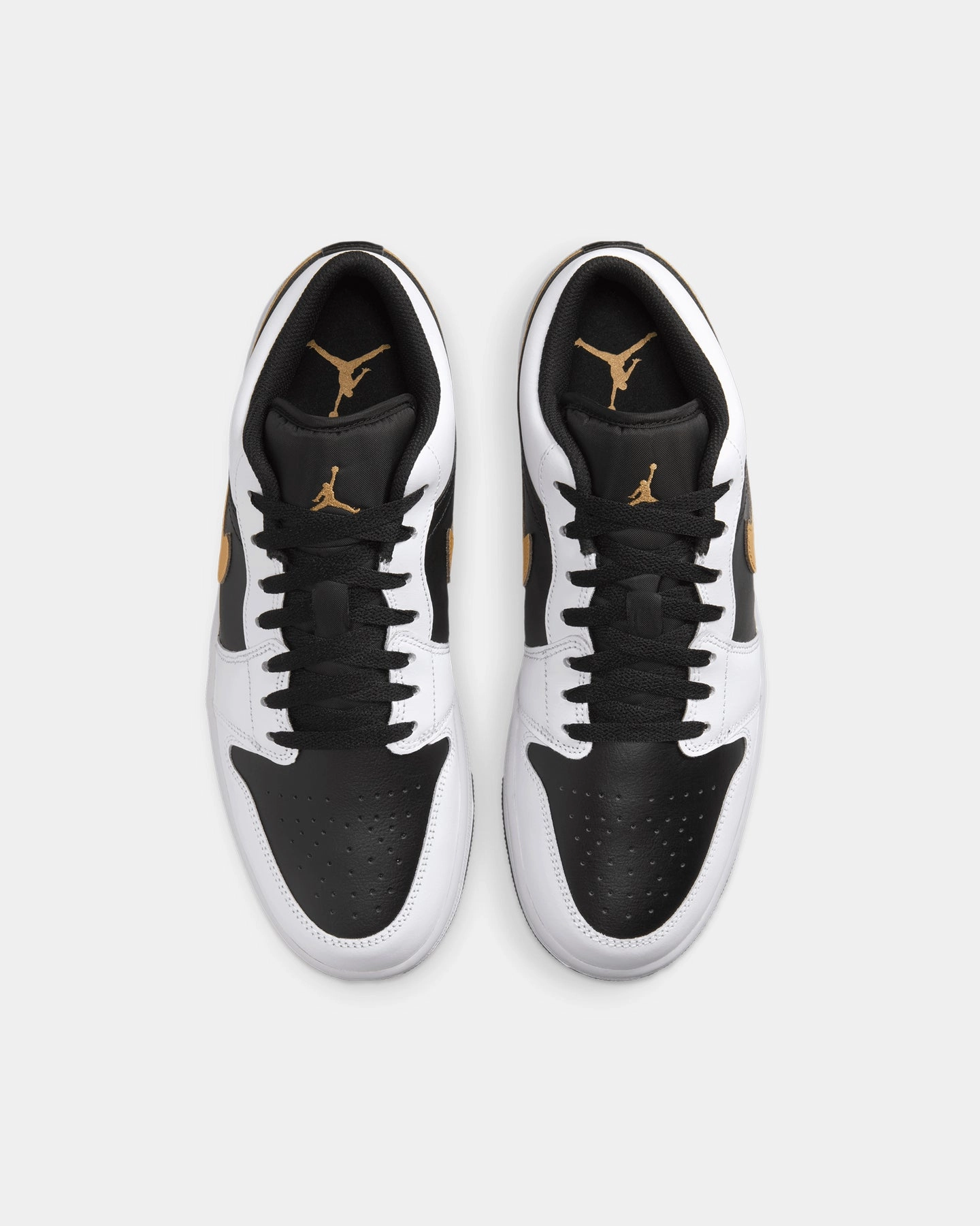 Jordan Air Jordan 1 Low Gold Swoosh White/Metallic