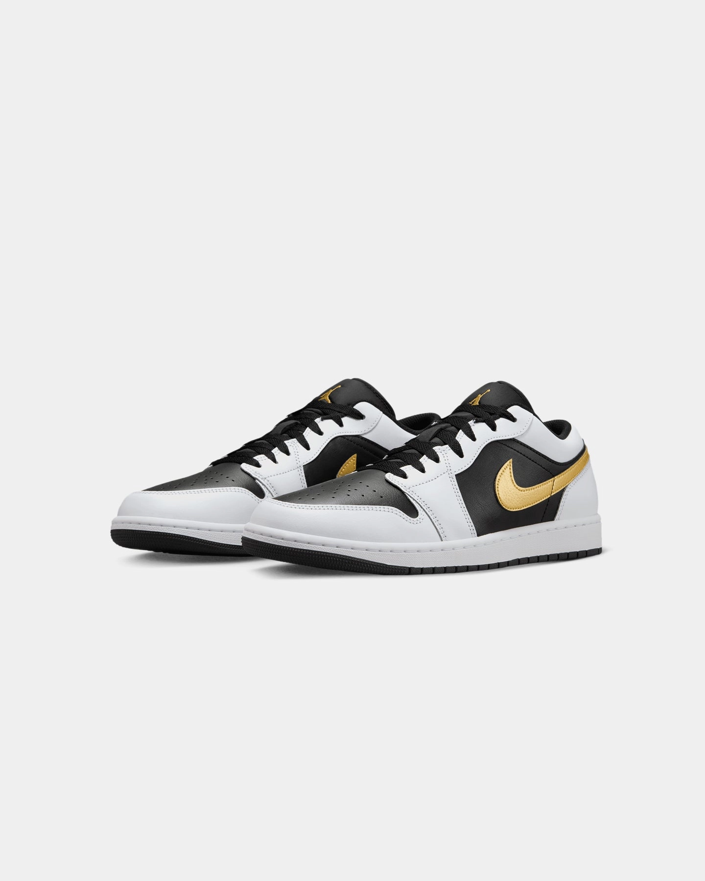Jordan Air Jordan 1 Low Gold Swoosh White/Metallic