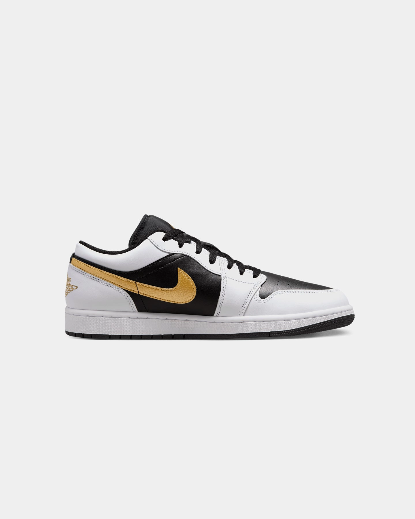 Jordan Air Jordan 1 Low Gold Swoosh White/Metallic