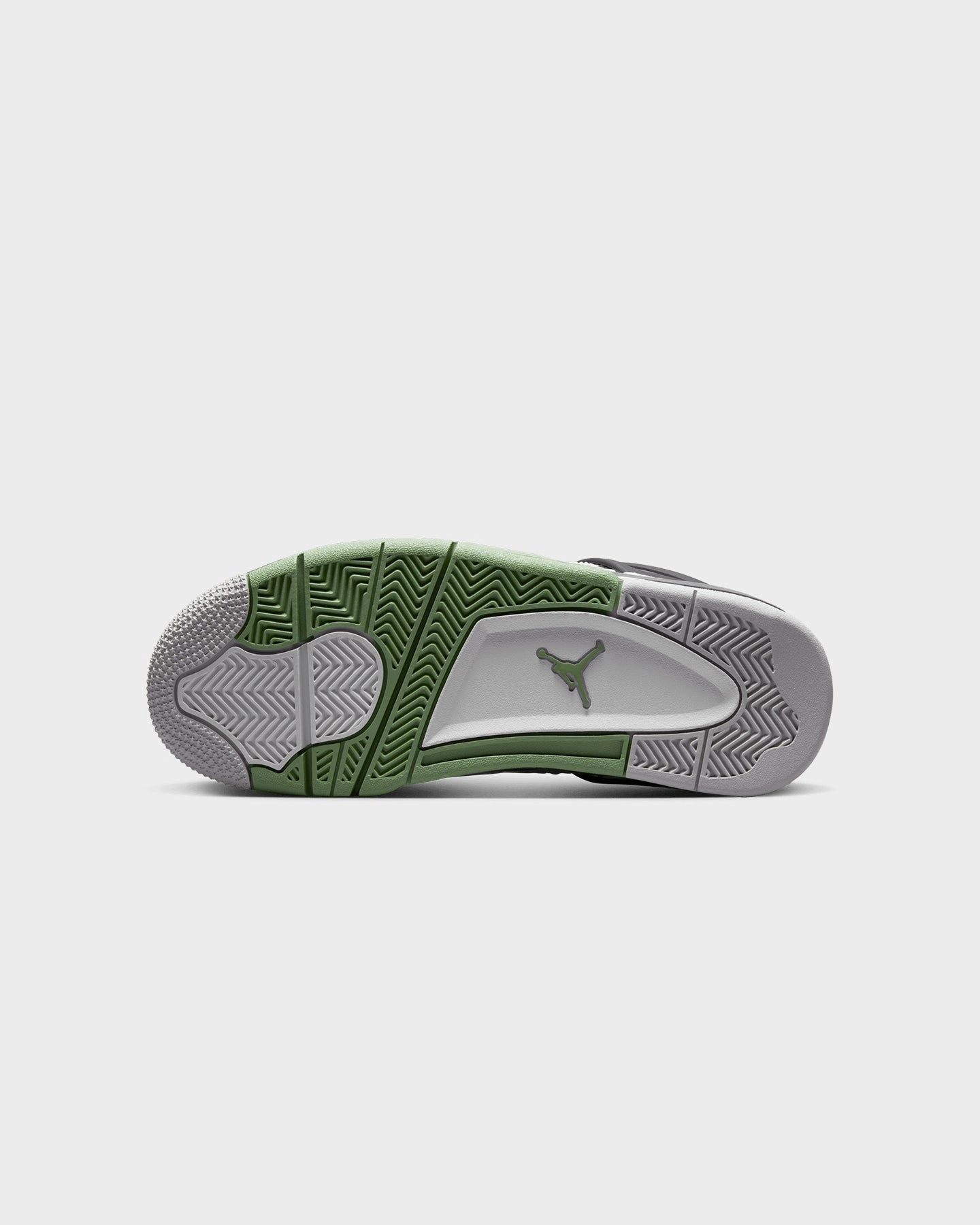 Jordan Women's Air Jordan 4 Retro Seafoam White/Oil Green