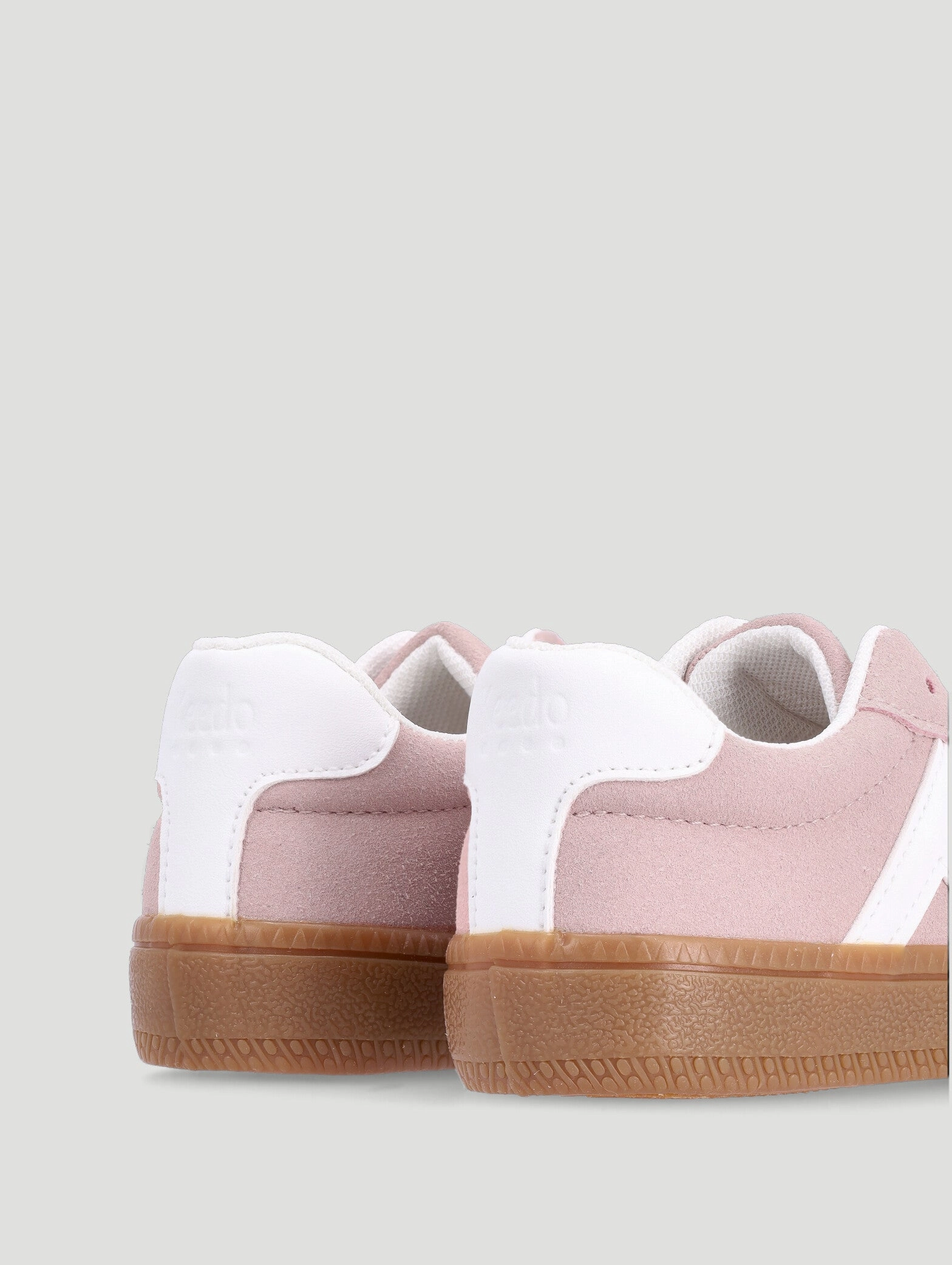 Keedo Girls Suede Skate Sneaker - Blush