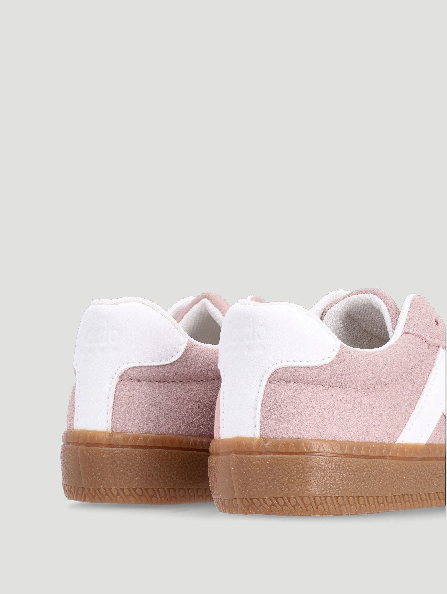 Keedo Girls Suede Skate Sneaker - Blush