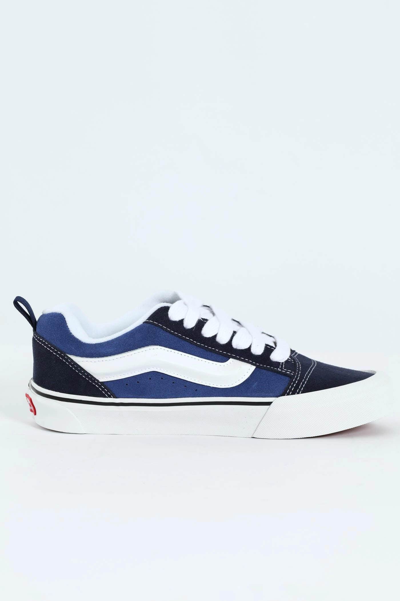 Knu Skool Chunky Lace Up Sneaker - Navy/White
