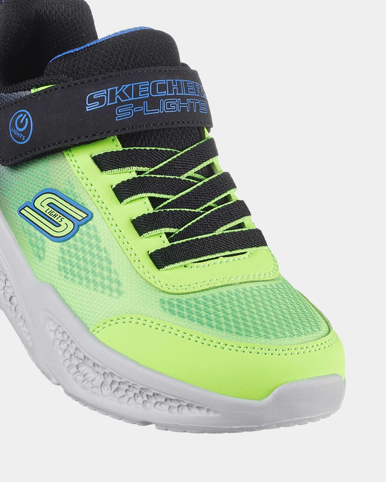 Meteor Lights - Krendox Yth B Black/Blue/Lime