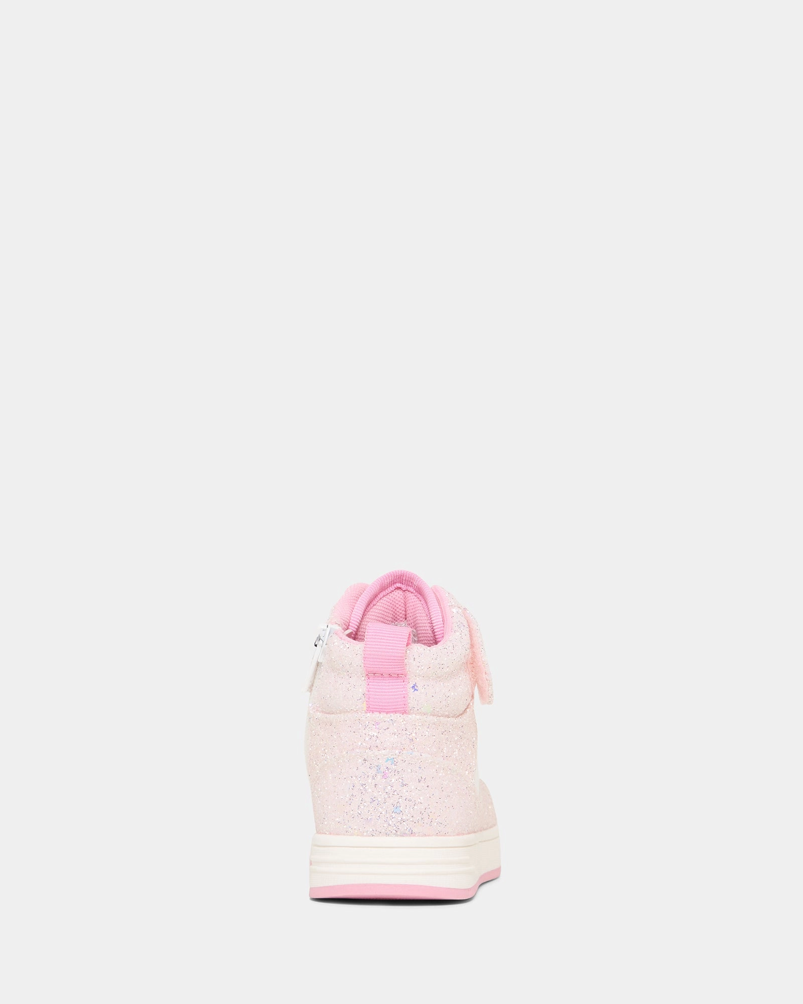 Miley White/Pink Glitter