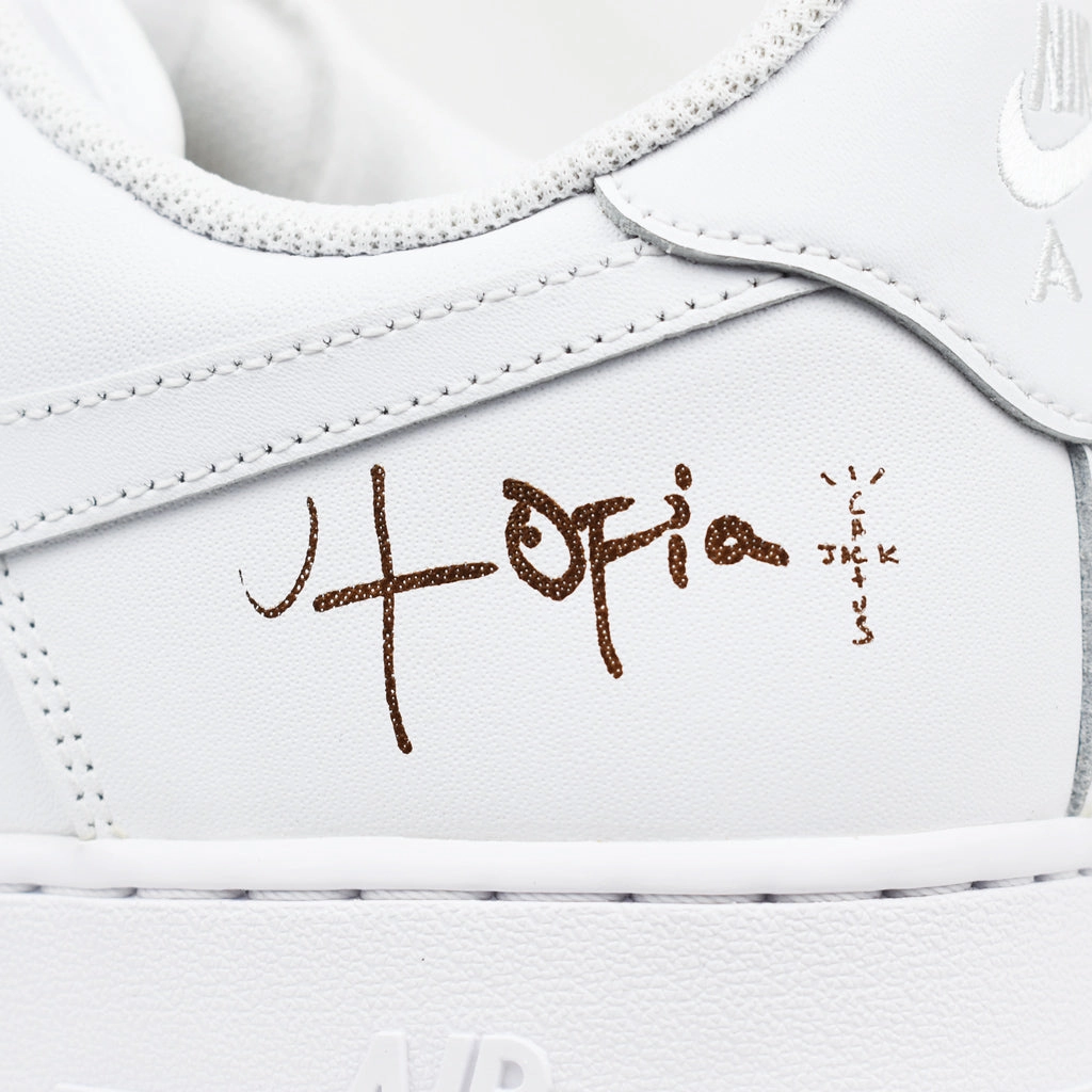 Nike Air Force 1 Low x Travis Scott Cactus Jack Utopia - White