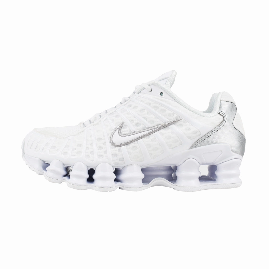 Nike Shox TL - White Metallic Silver Max Orange