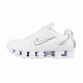 Nike Shox TL - White Metallic Silver Max Orange