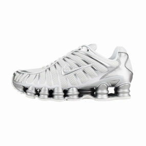 Nike Shox TL TRK3 - White Chrome