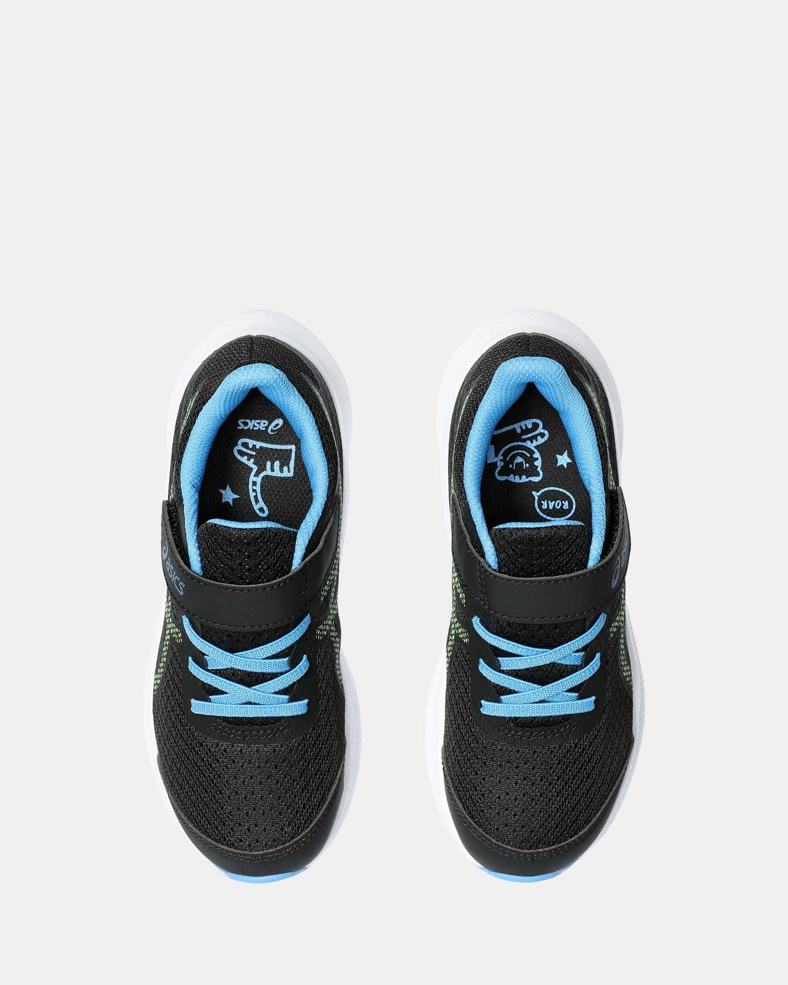 Patriot 13 Pre-School Black/Electric Lime