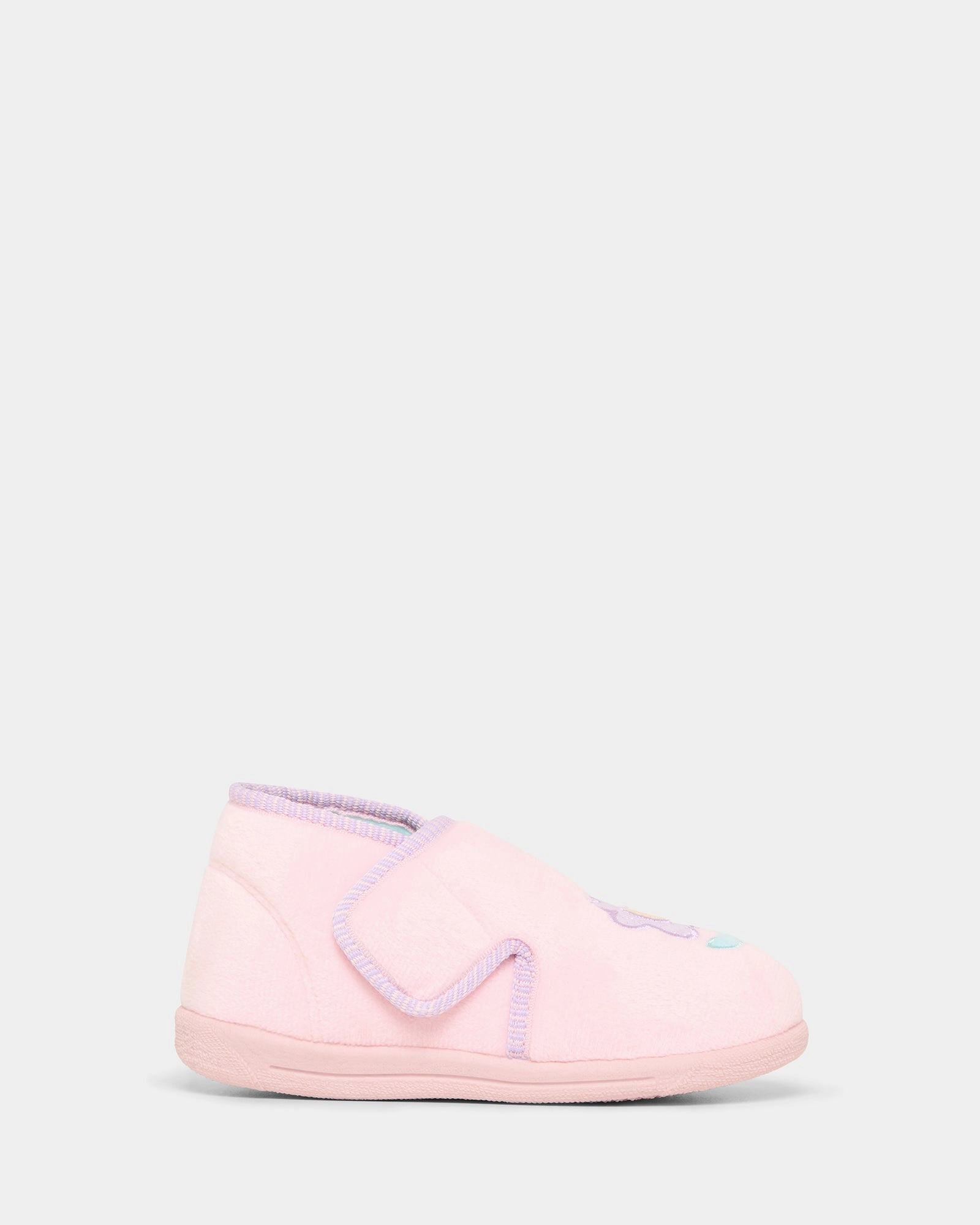 Petal Sparkle Slippers Light Pink