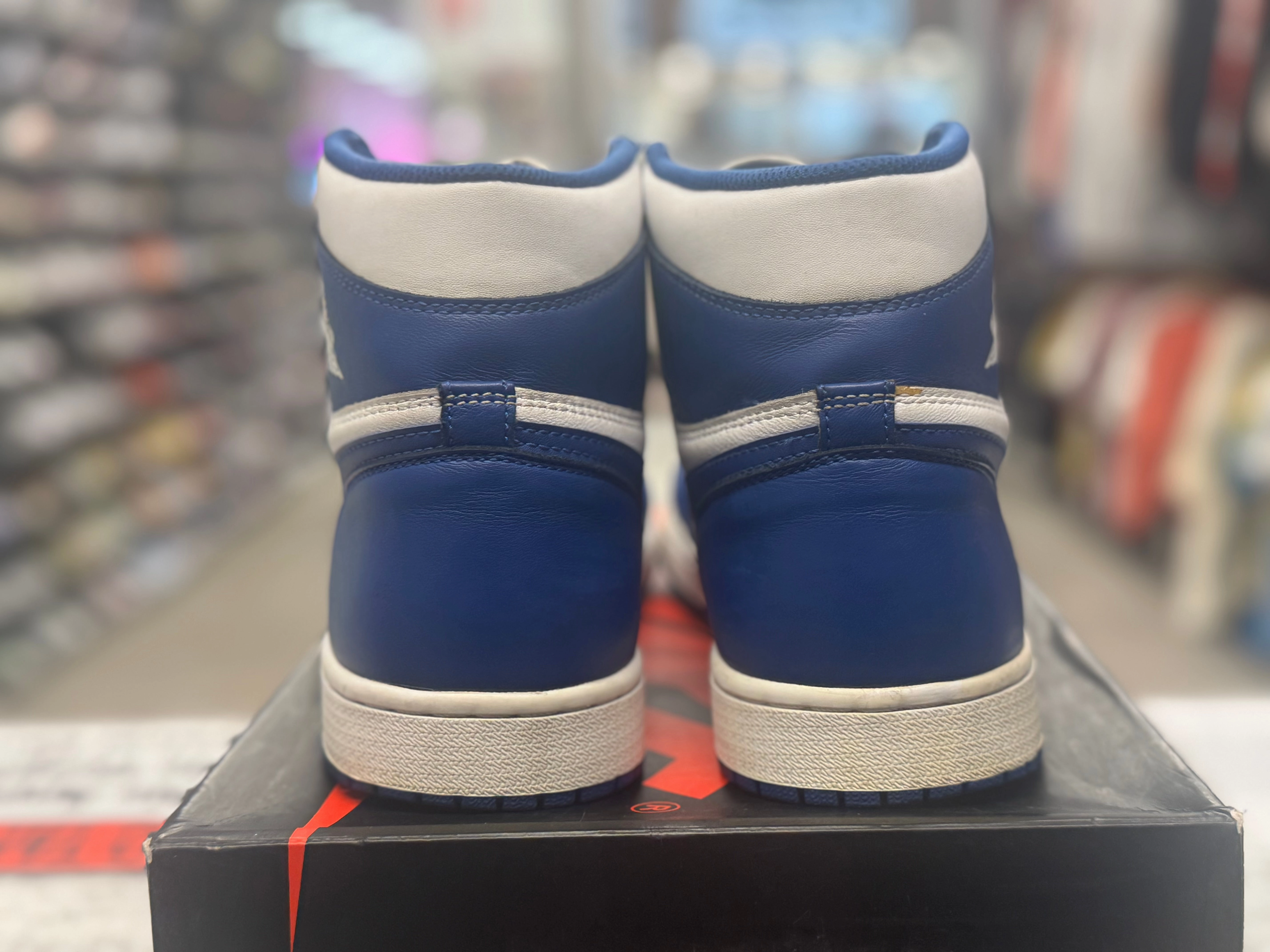 PRE OWNED Air Jordan Retro 1  OG Storm Blue