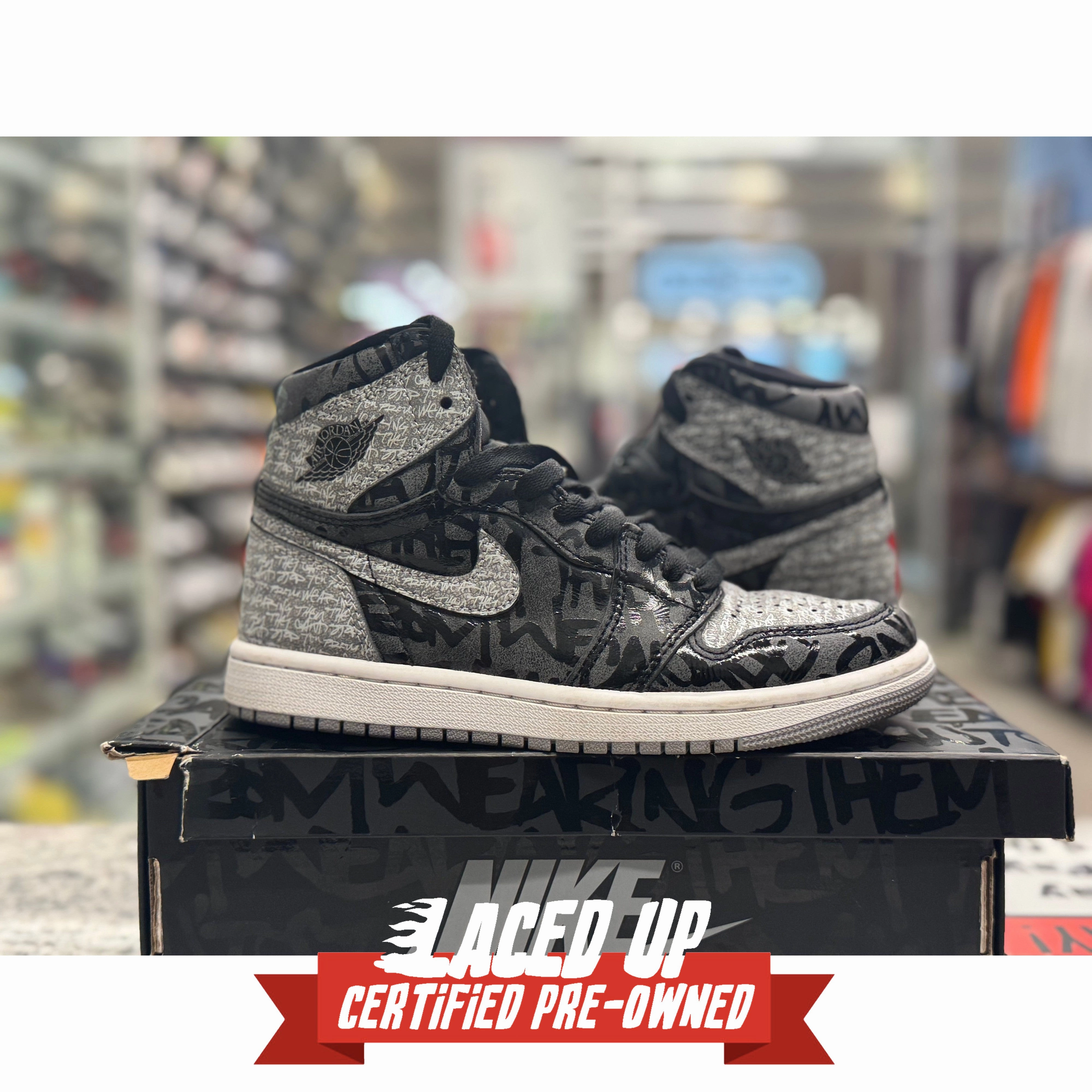 PRE OWNED Air Jordan Retro 1 Rebellionaire