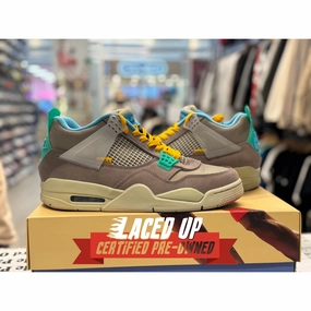 PRE OWNED  Jordan Retro 4 SP 30th Anniversary Union Taupe Haze