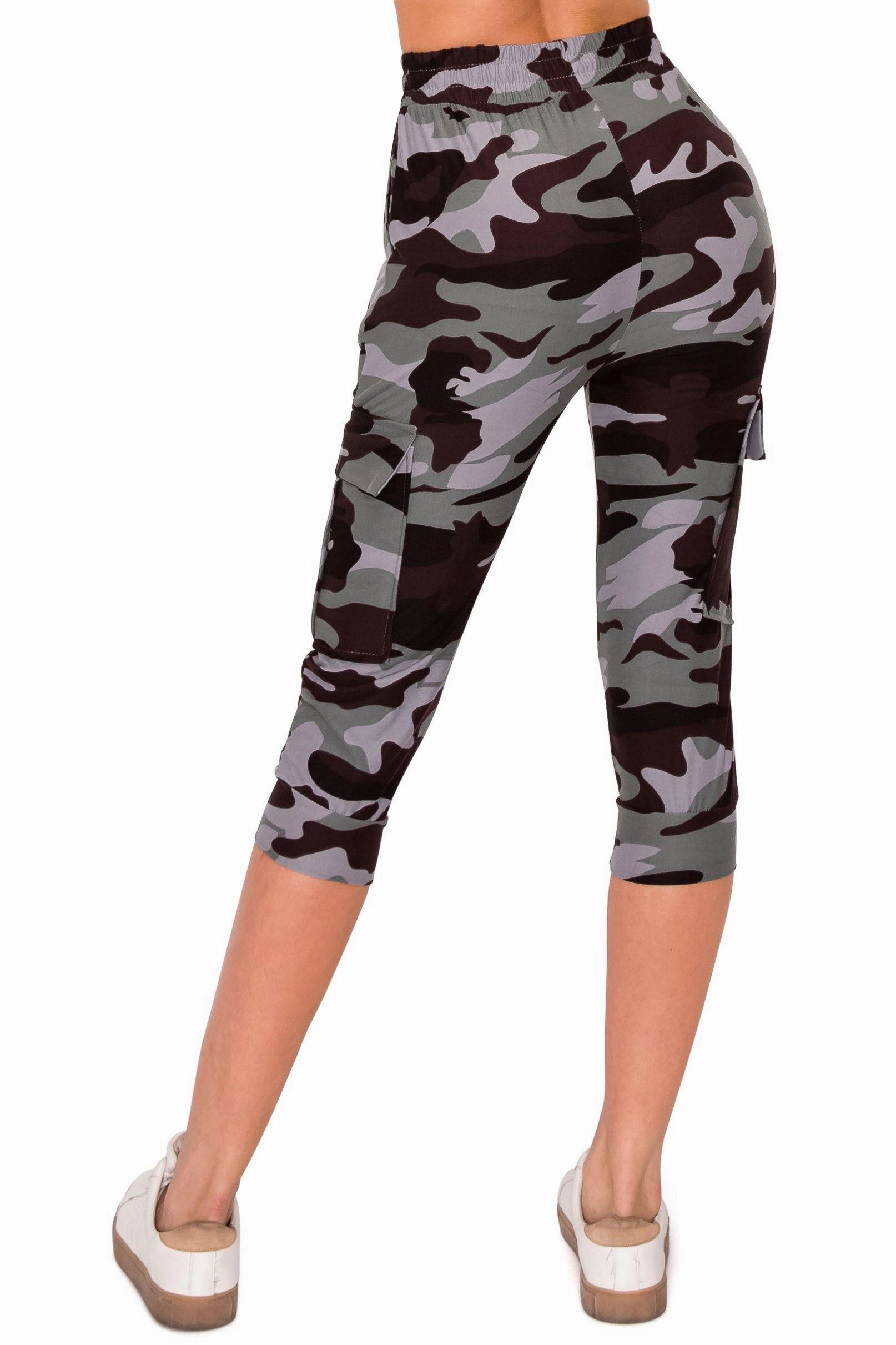 Print Design Capri Cargo Joggers