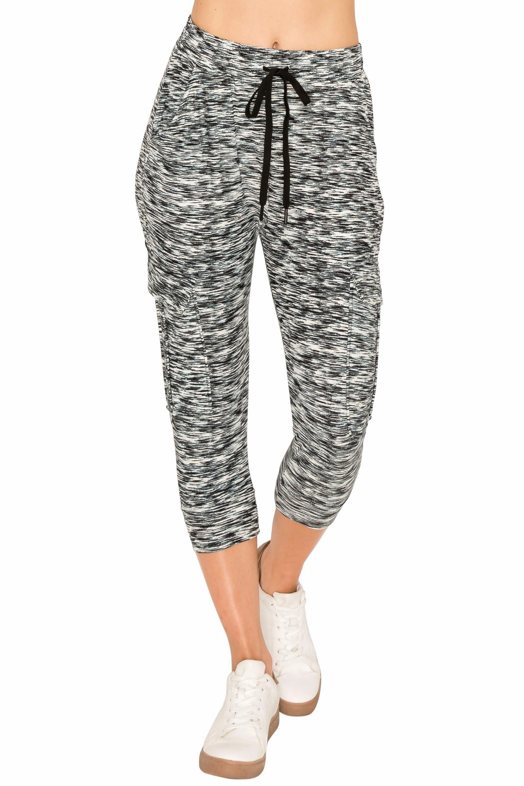 Print Design Capri Cargo Joggers
