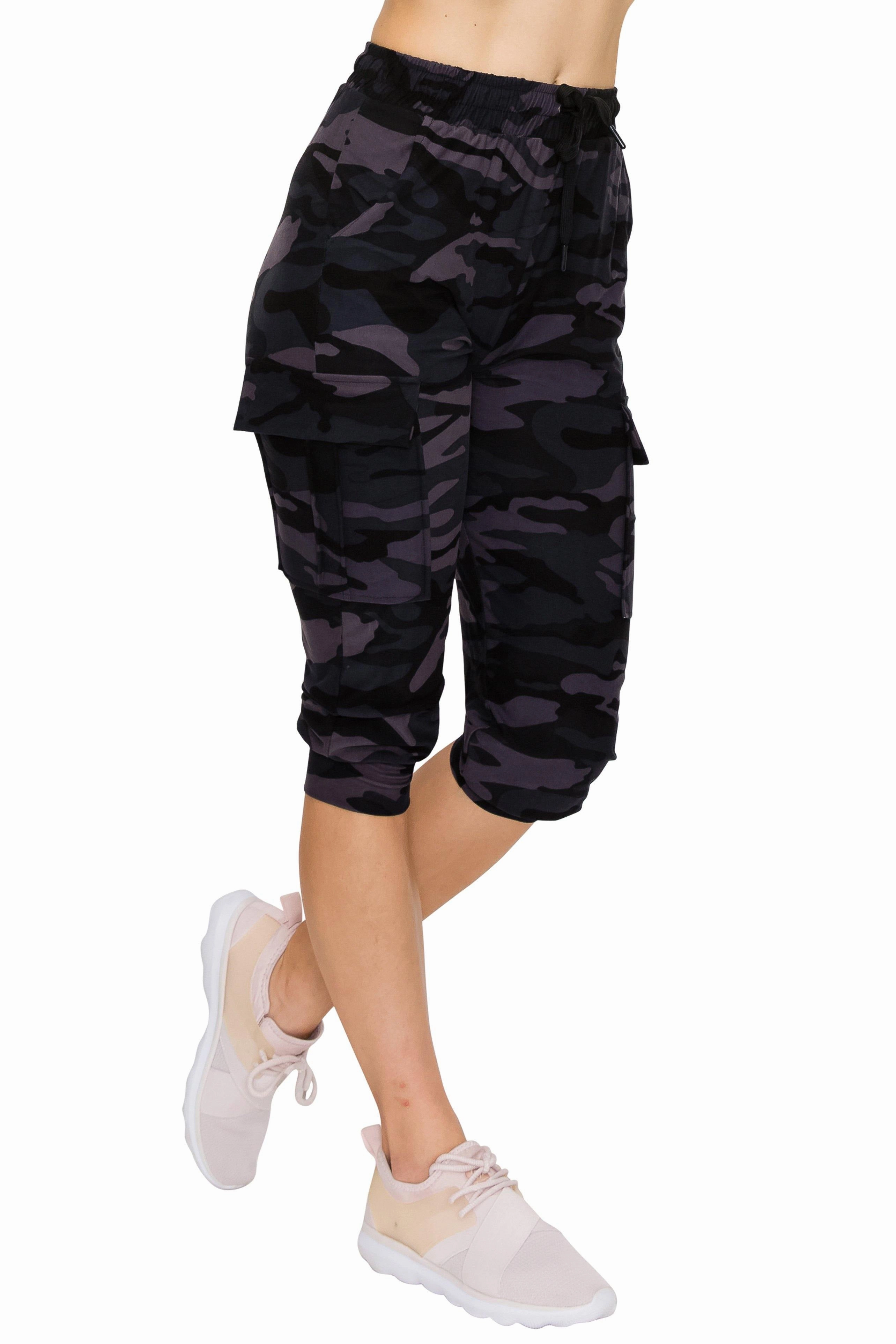 Print Design Capri Cargo Joggers
