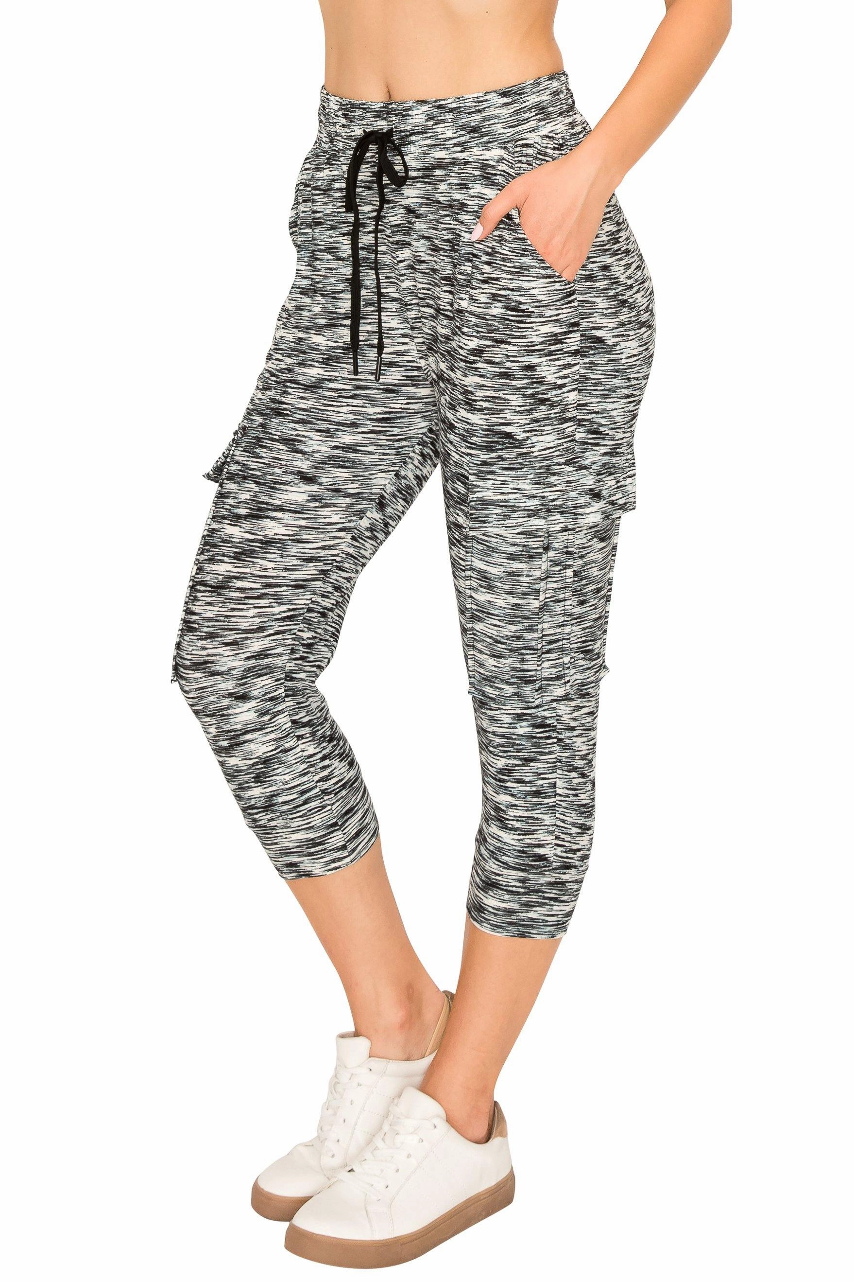 Print Design Capri Cargo Joggers