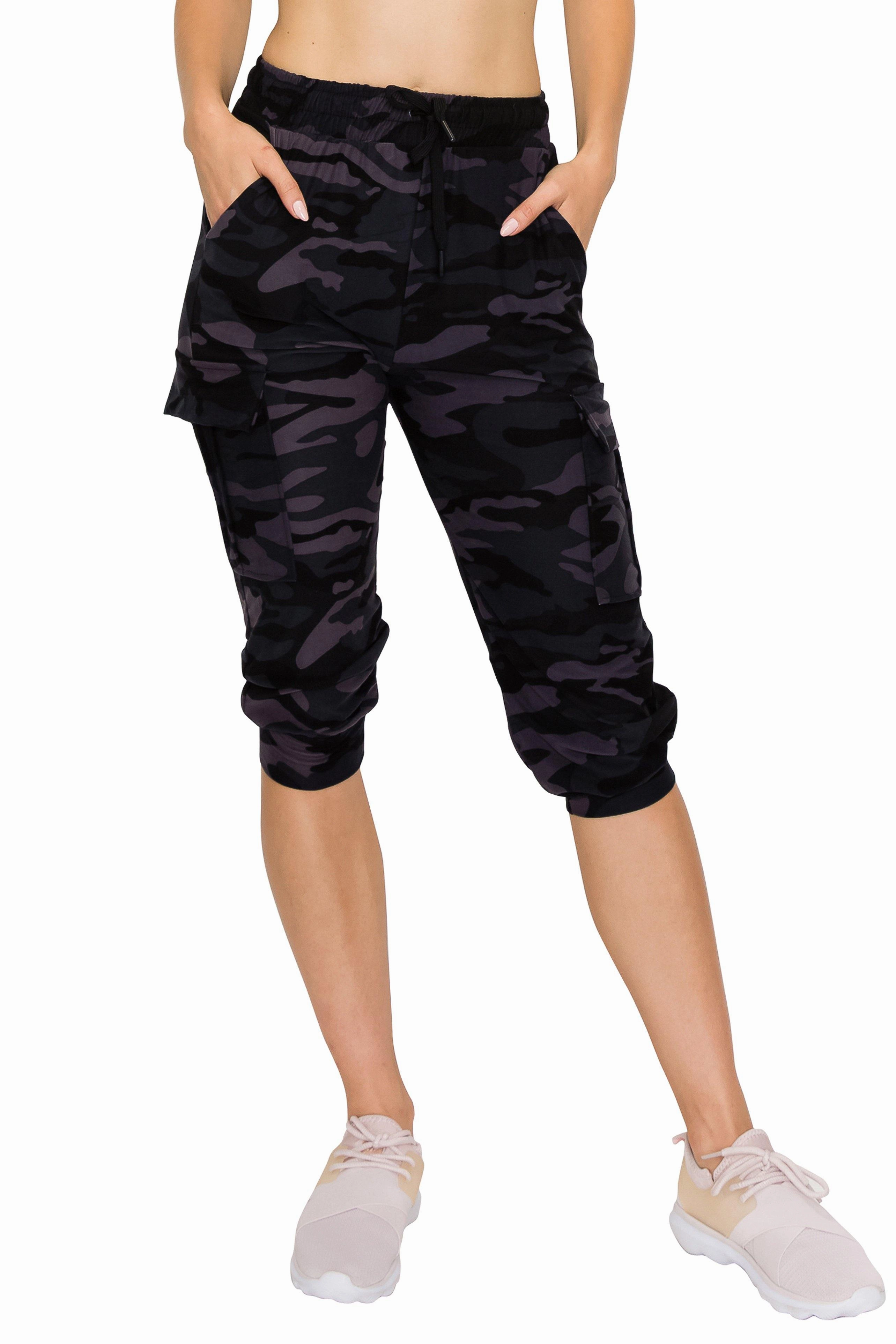 Print Design Capri Cargo Joggers
