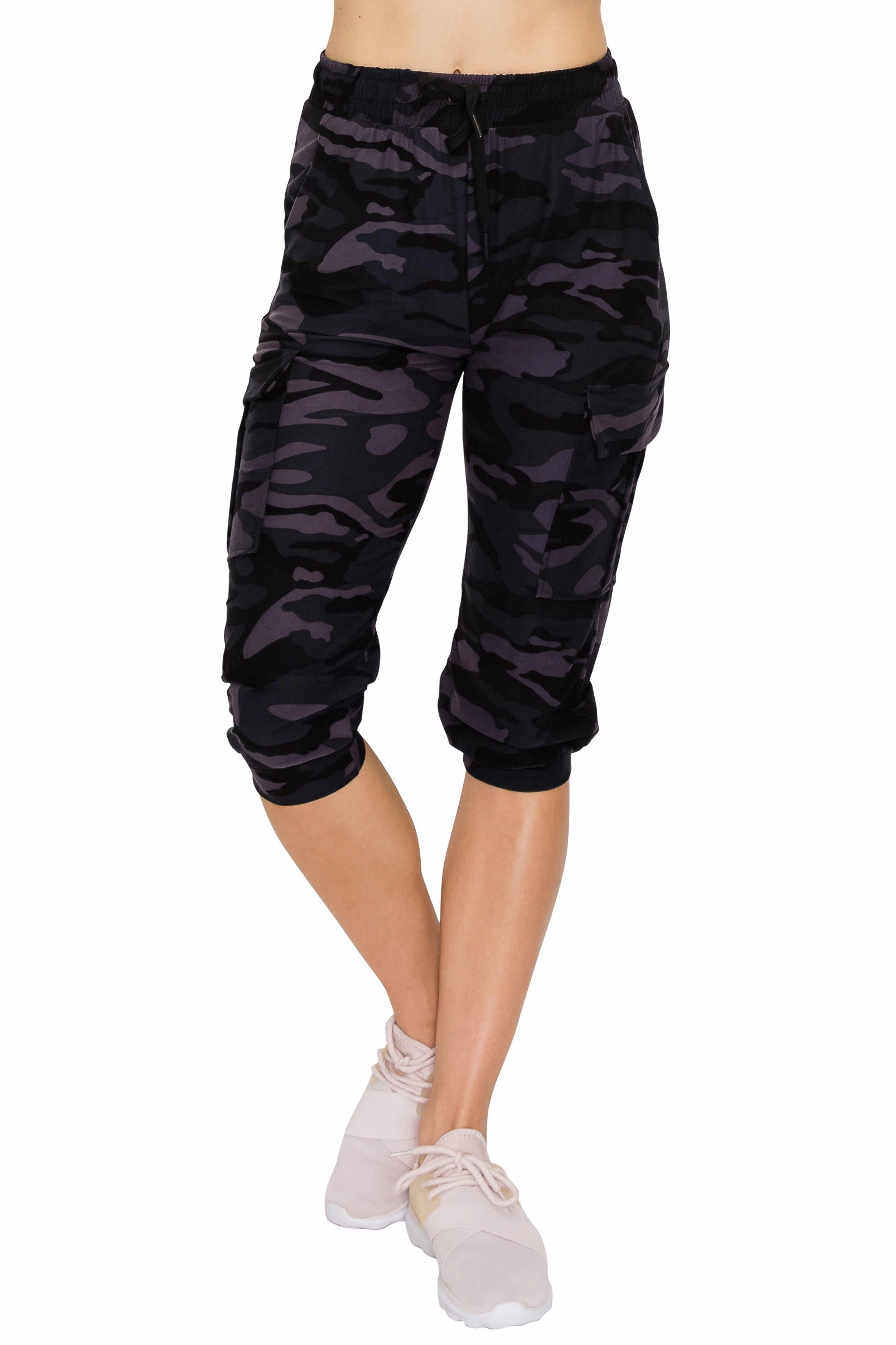 Print Design Capri Cargo Joggers