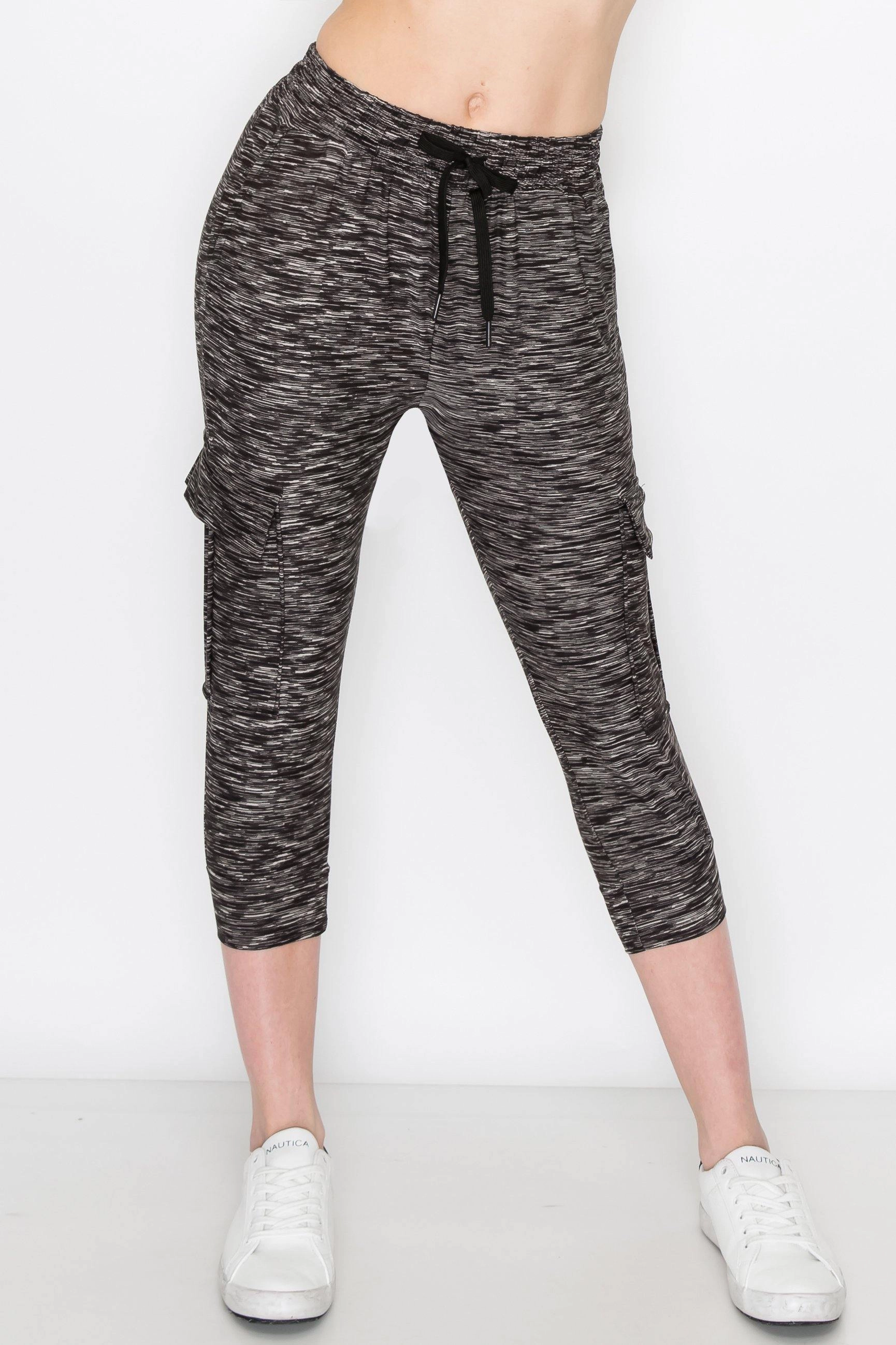 Print Design Capri Cargo Joggers