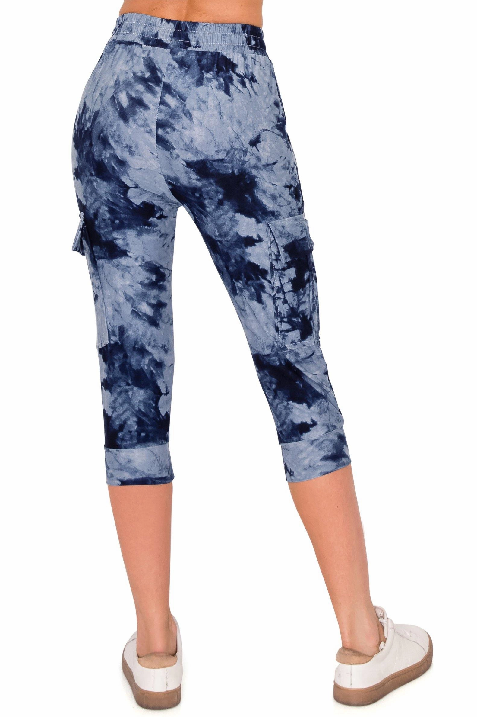 Print Design Capri Cargo Joggers