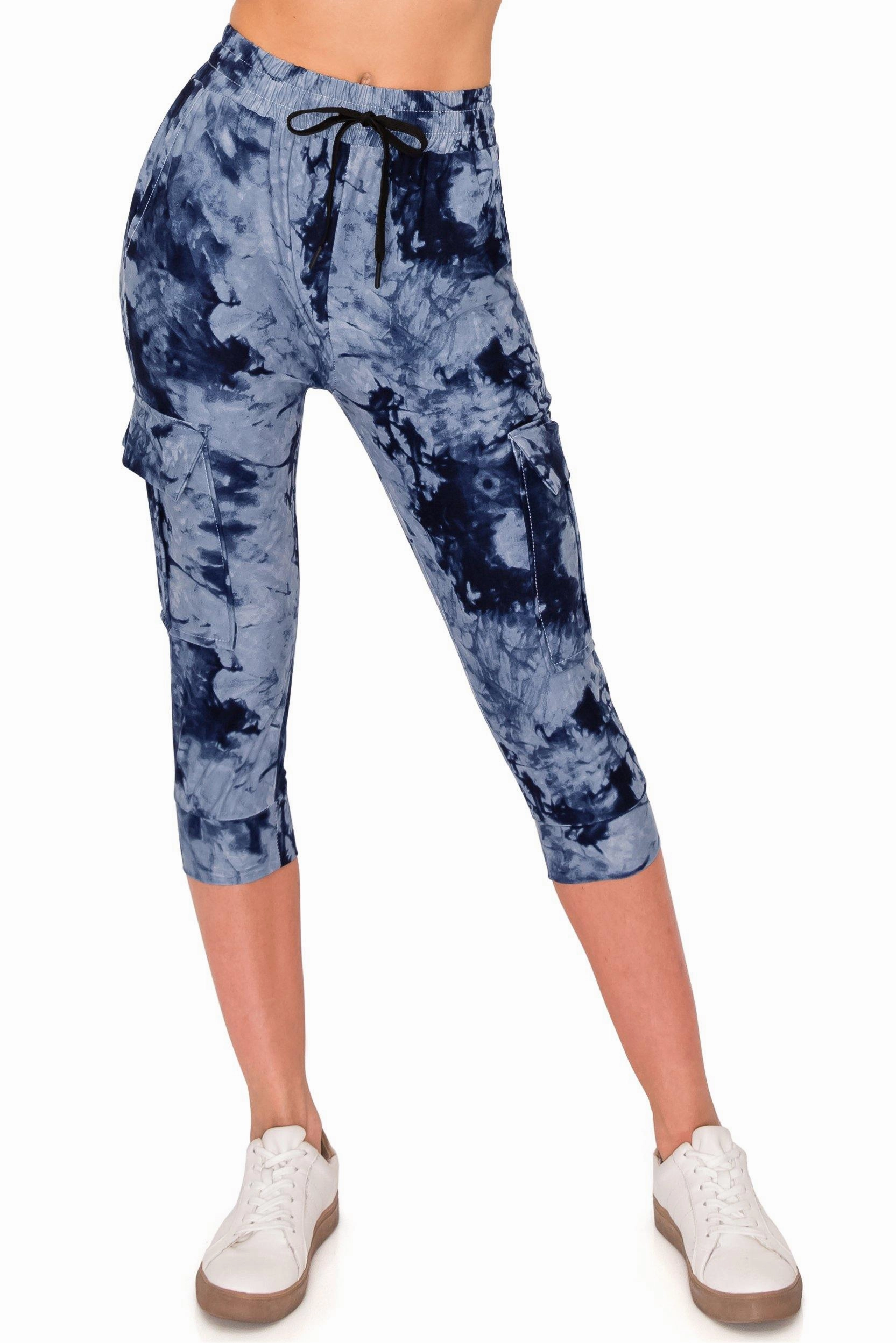 Print Design Capri Cargo Joggers