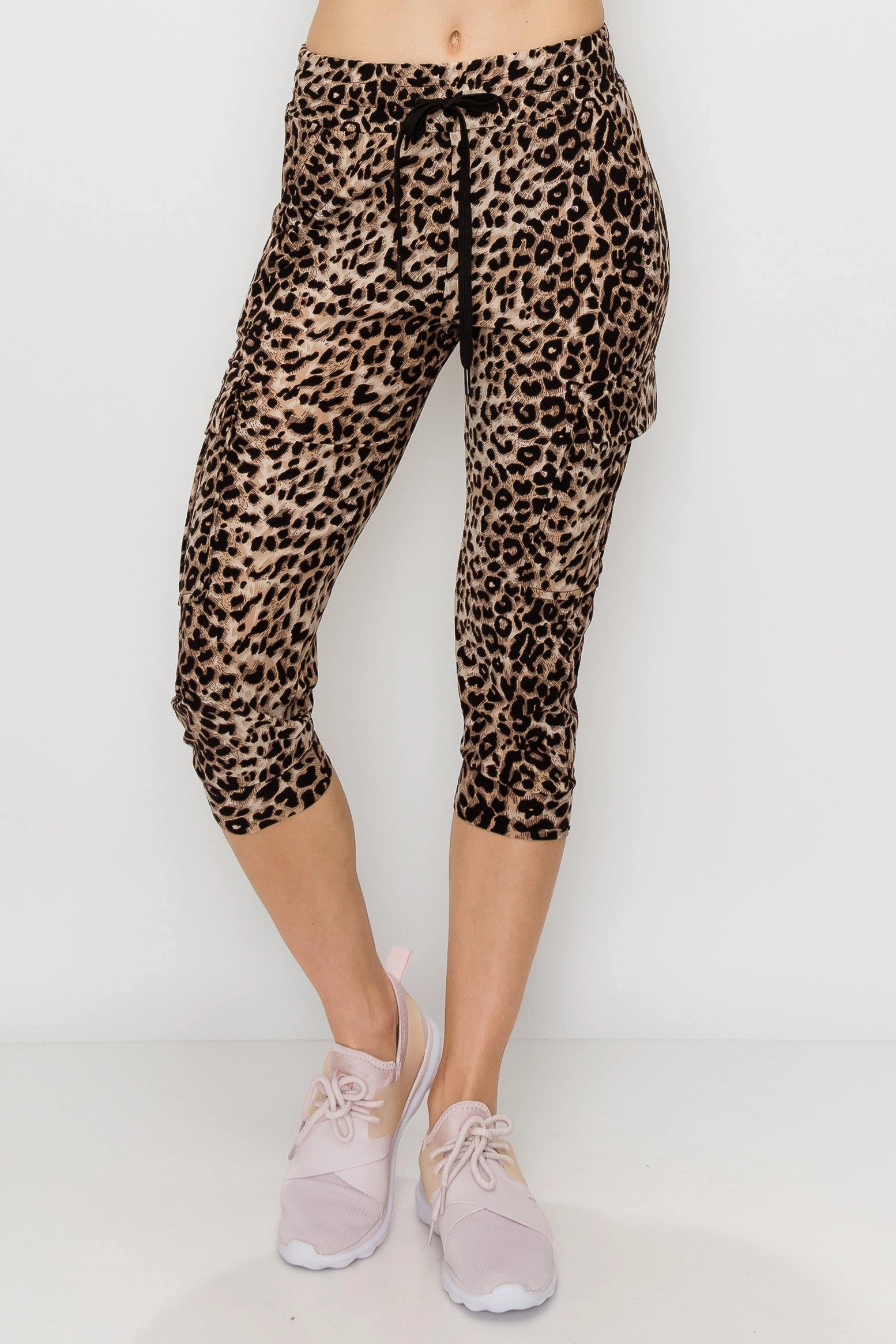 Print Design Capri Cargo Joggers