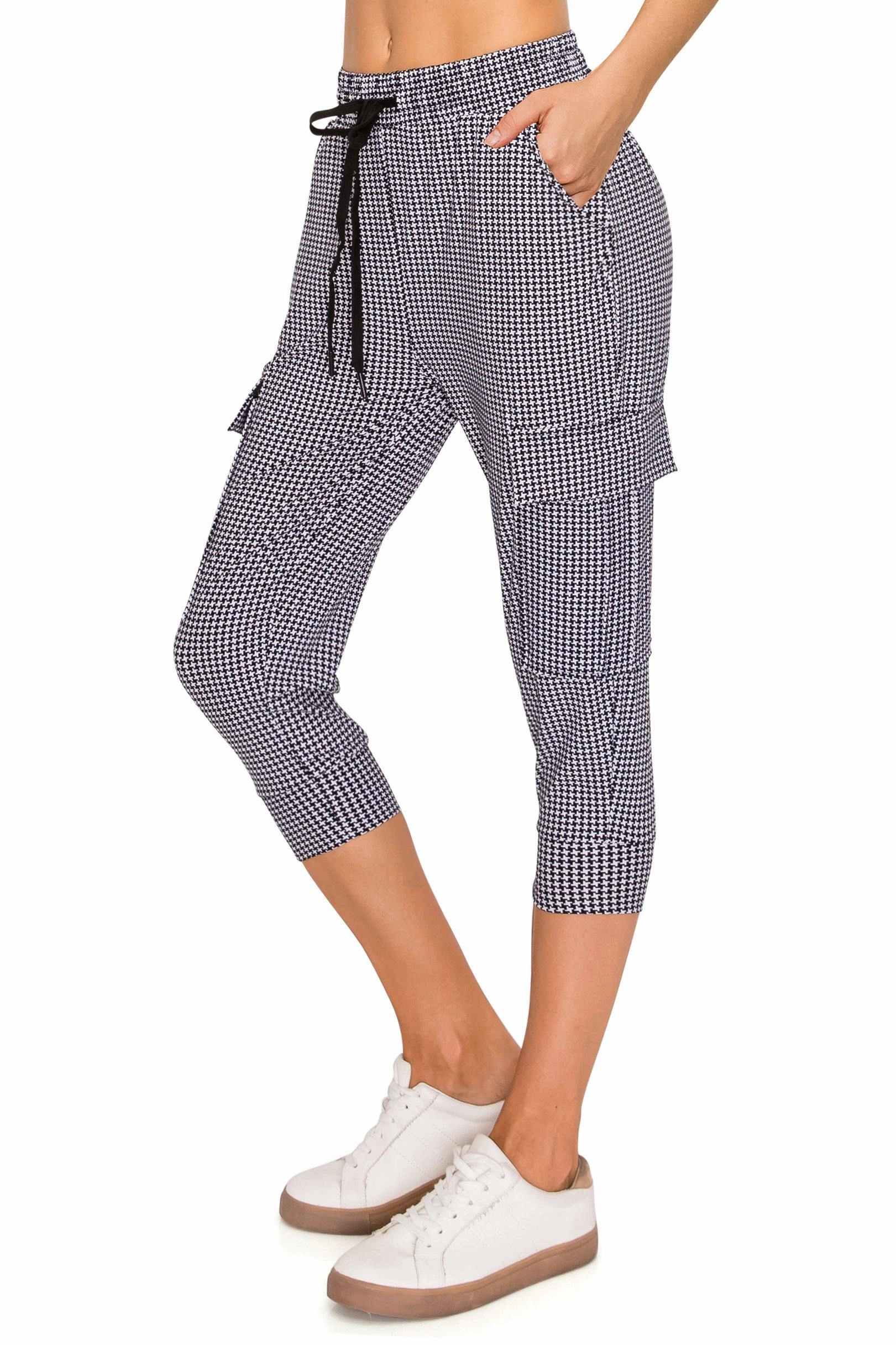 Print Design Capri Cargo Joggers