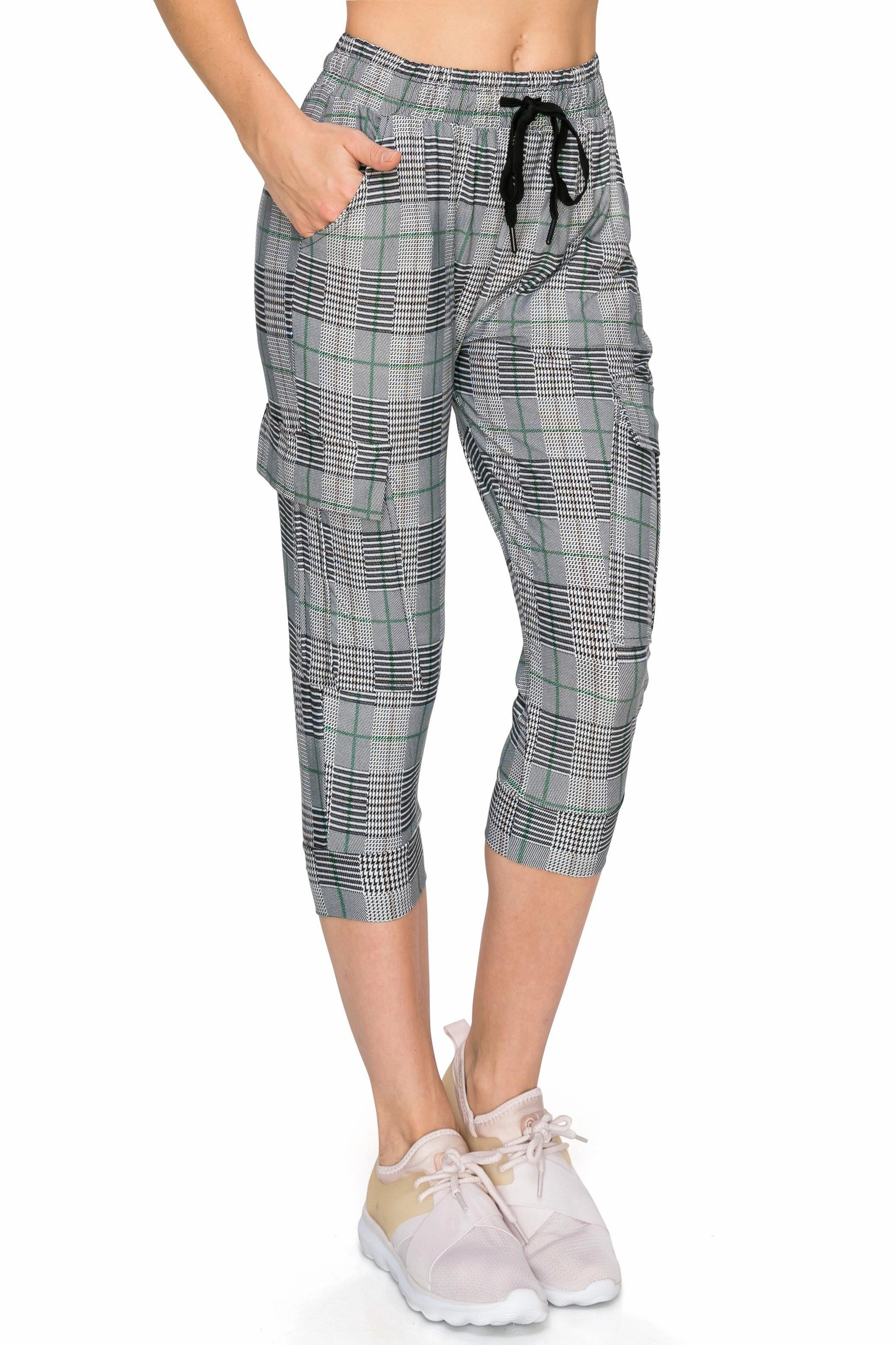 Print Design Capri Cargo Joggers