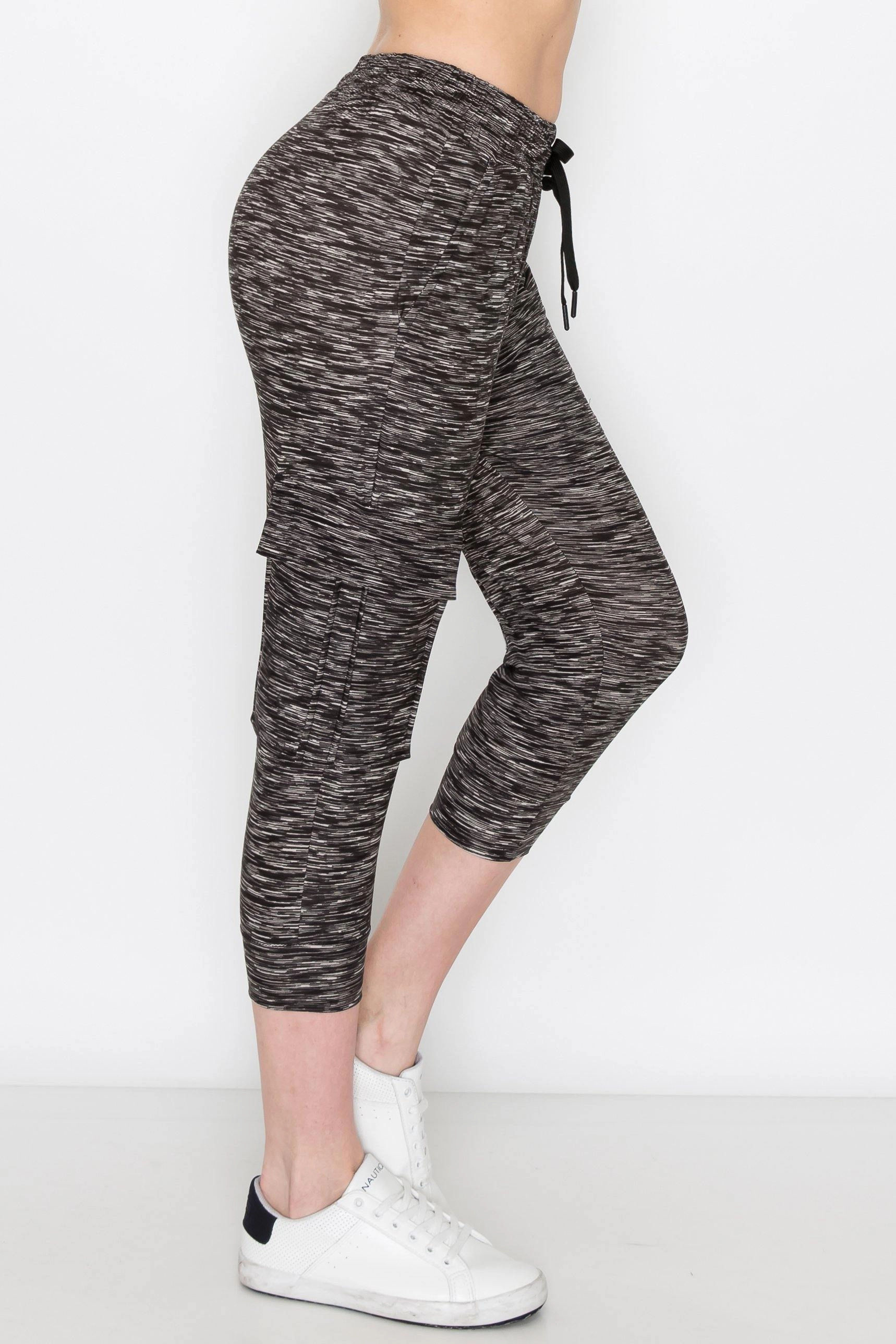 Print Design Capri Cargo Joggers