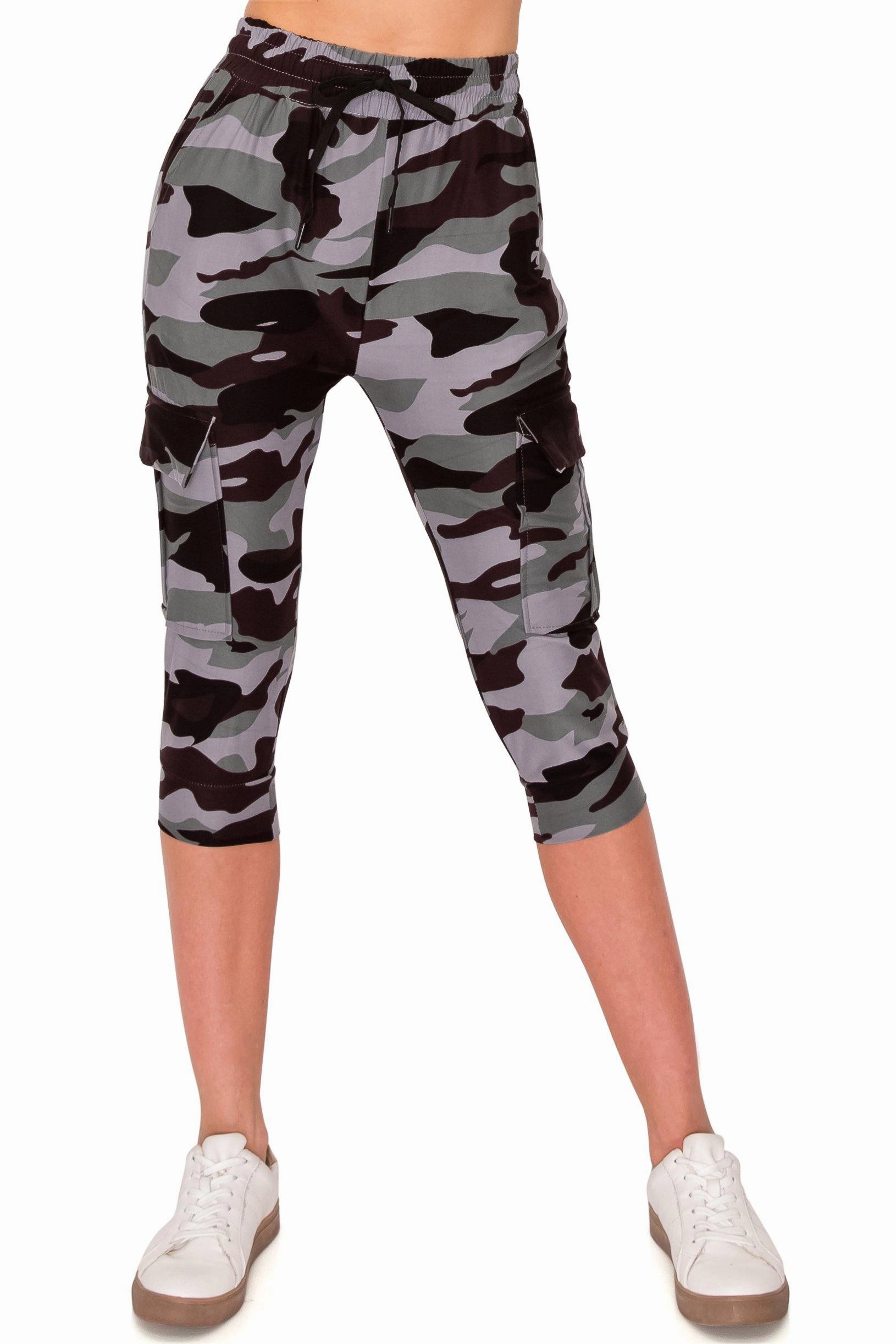 Print Design Capri Cargo Joggers