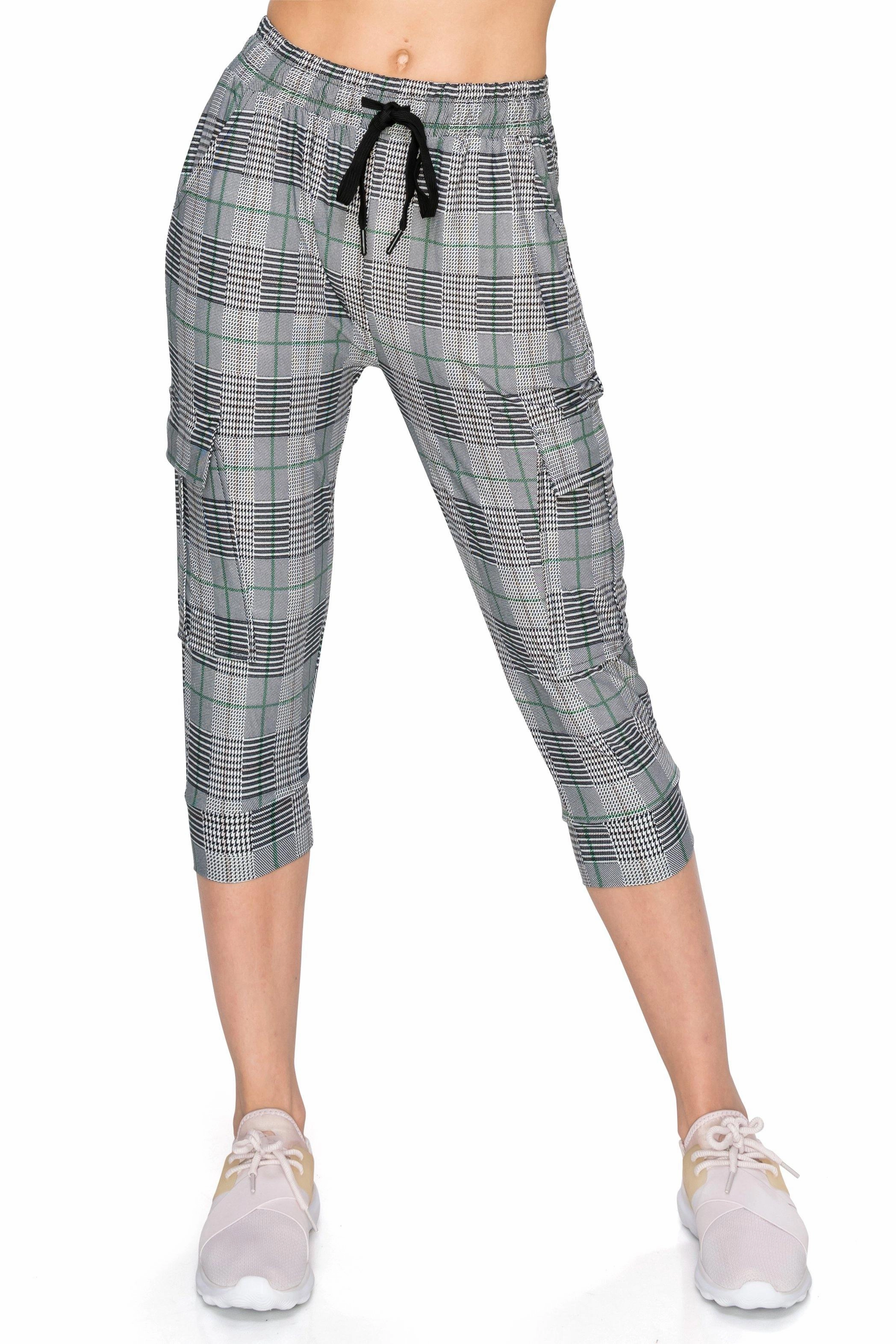 Print Design Capri Cargo Joggers
