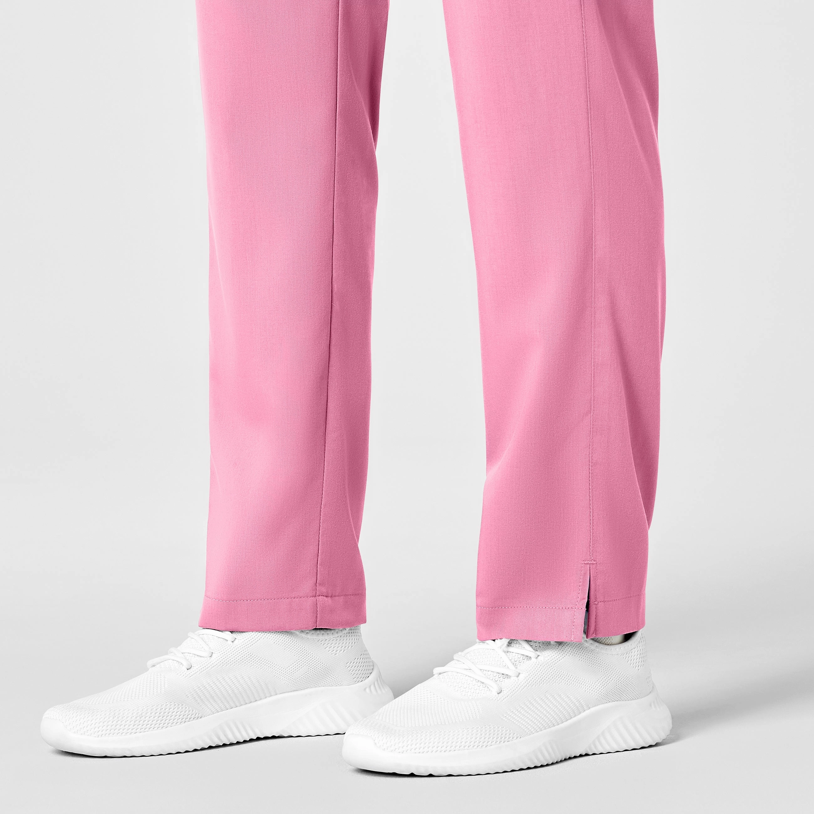 PRO Women's Knit Waist Cargo Scrub Pant - Pink Blossom