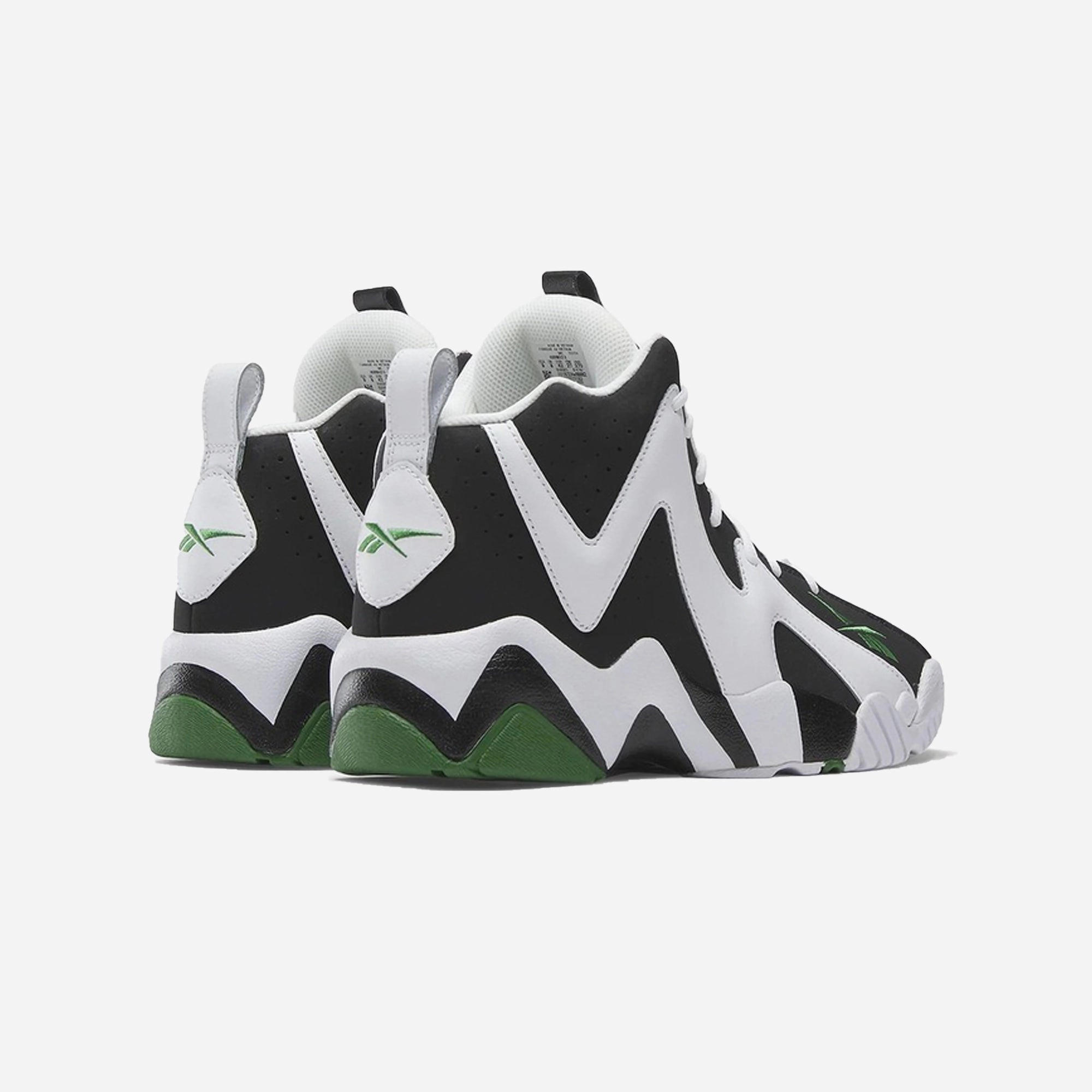 Reebok | HURRIKAZE II  { FTWR WHITE/CORE BLACK/GLEN GREEN